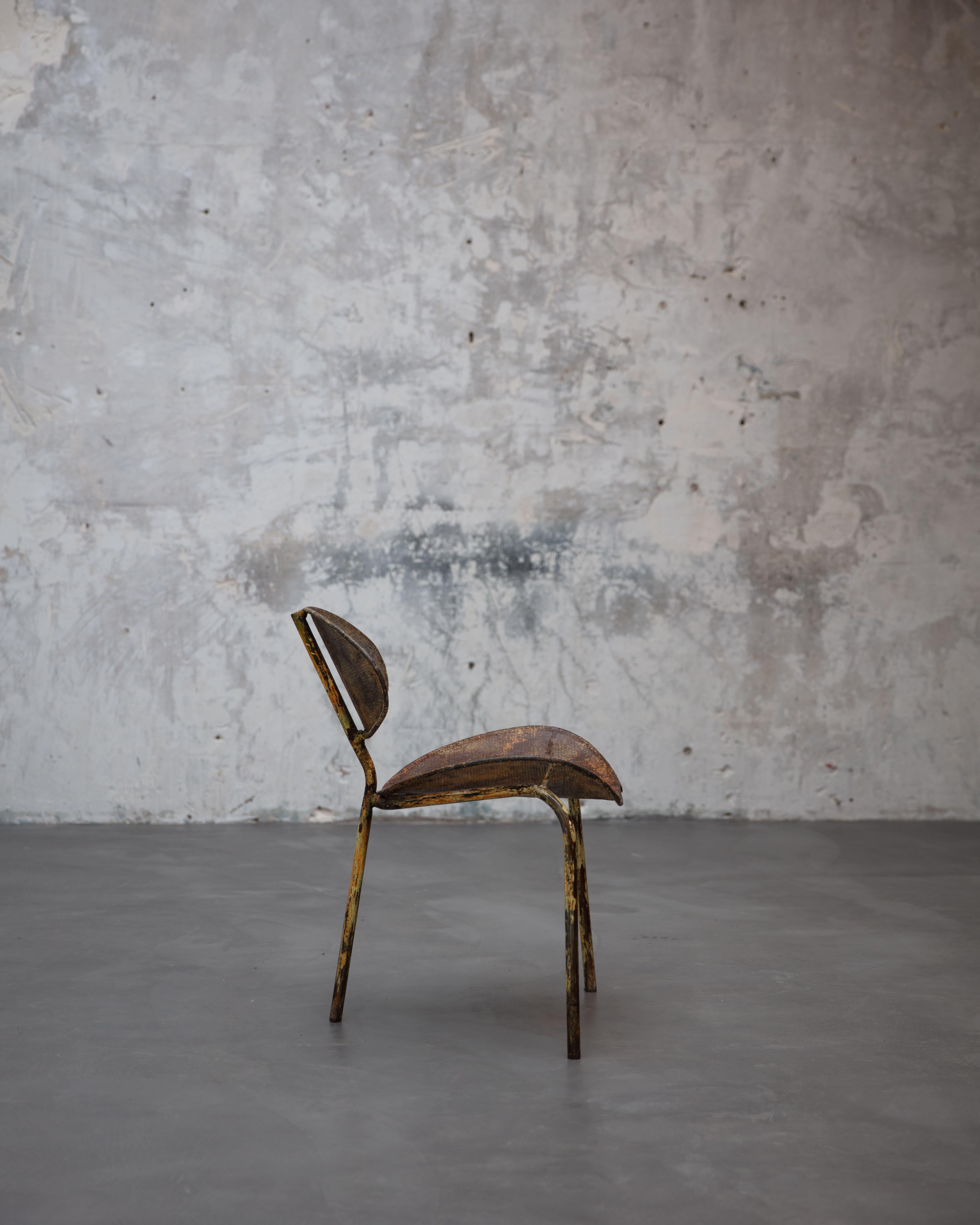 Mid-Century Modern Nagasaki chair by Mathieu Mategot For Sale