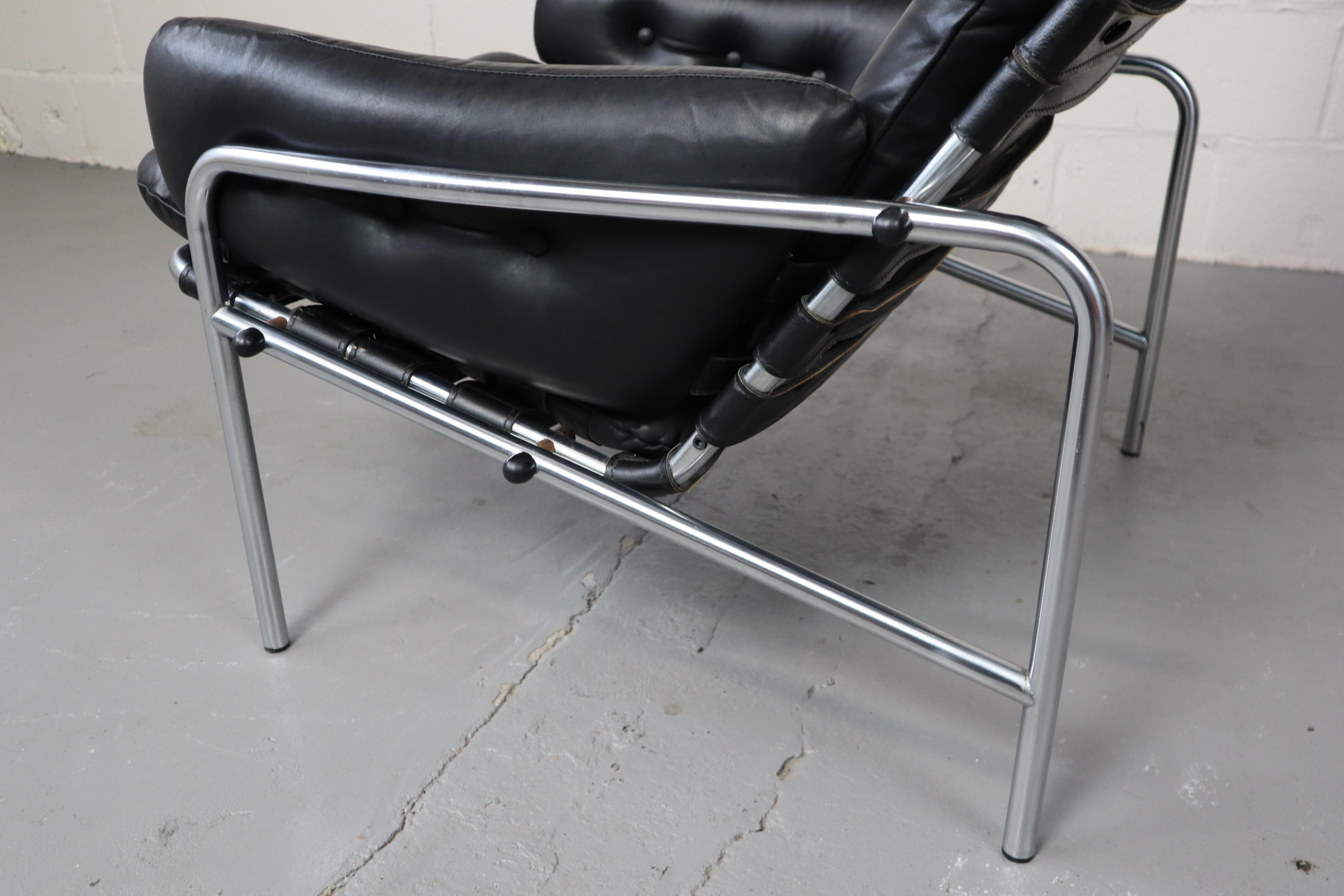 Nagoya SZ09 black lounge chair by Martin Visser for 't Spectrum Netherlands For Sale 2
