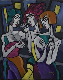 Three Graces, Painting, Acrylic on Canvas