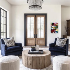 Cash Flow - Pop Art originale colorata e vibrante su Wood con personaggio Looney Tunes