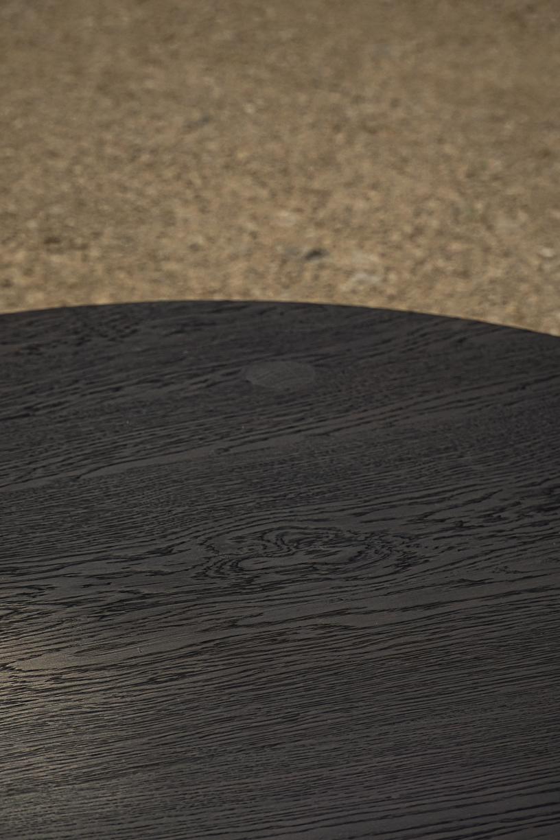 Nahele Small Burnt Oak Table by La Lune For Sale 3