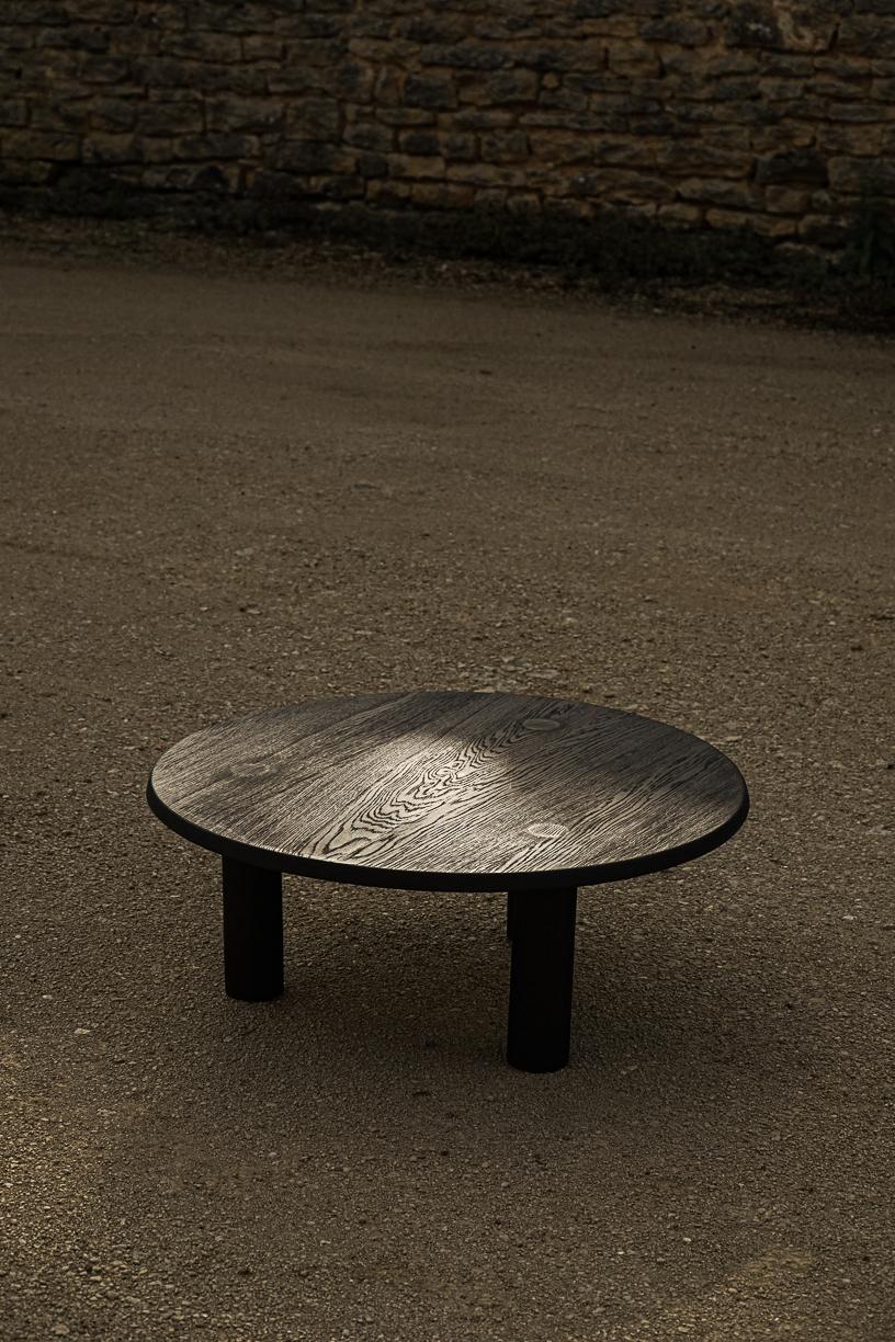 Nahele Small Burnt Oak Table by La Lune For Sale 13