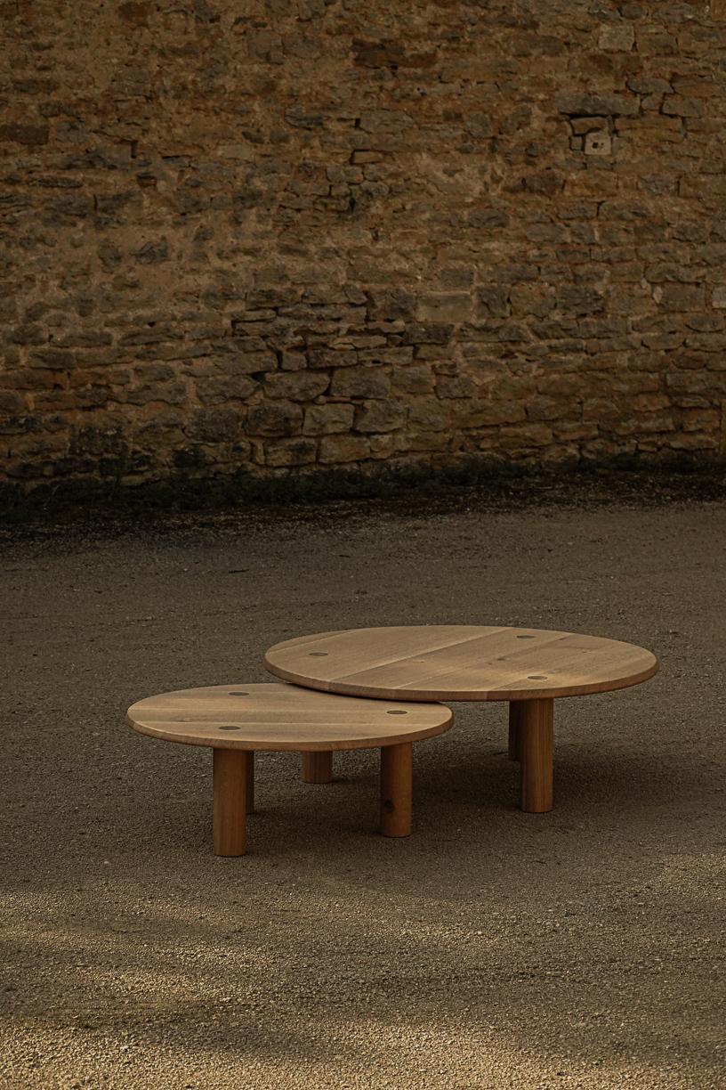 Nahele Varnished Oak Table by La Lune For Sale 10