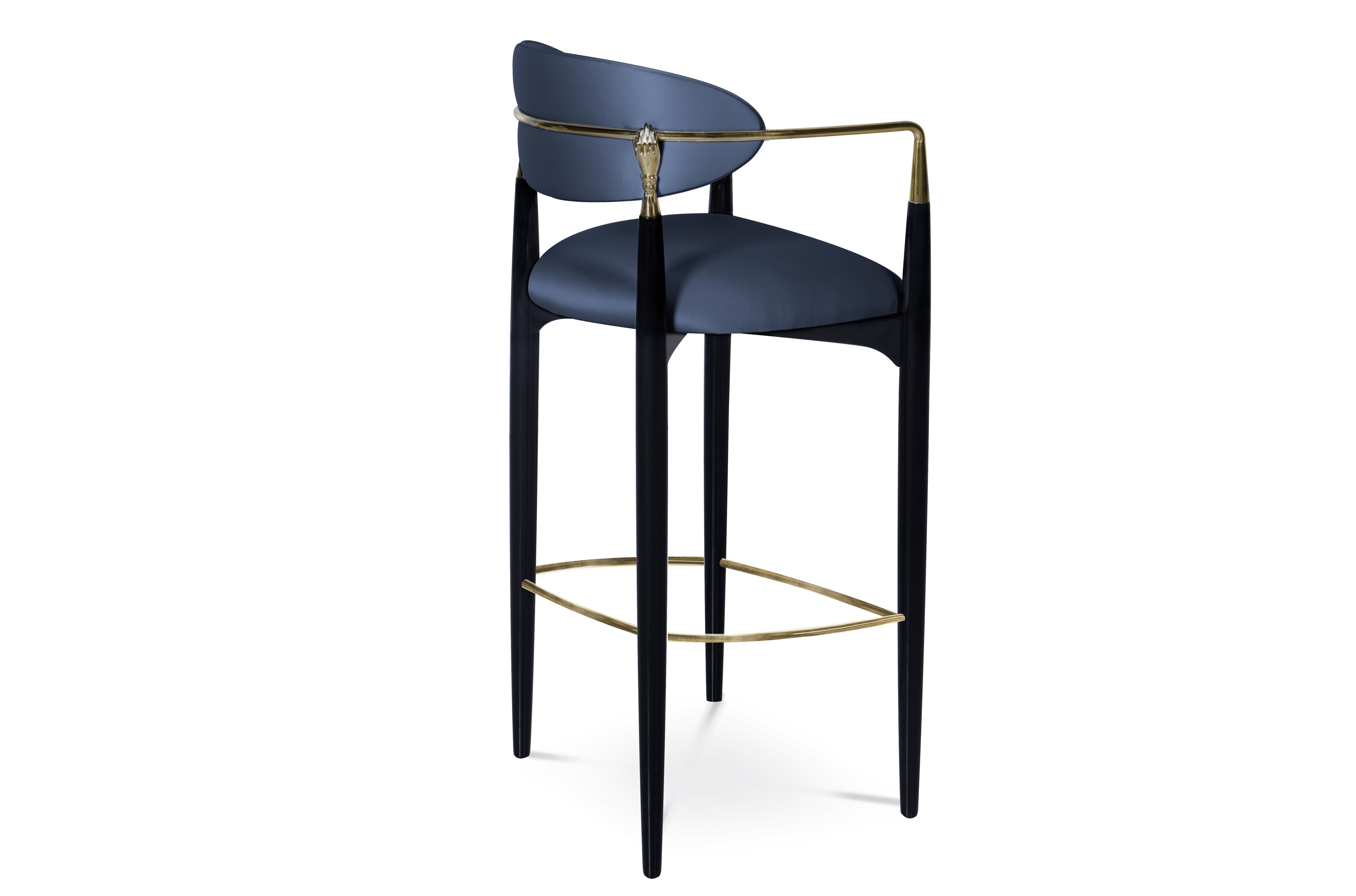 Portuguese Nahéma Bar Stool For Sale