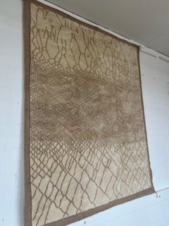 IN STOCK - NAHL Berber Wool Rug Modern Handwoven Minimalist Contemporary -