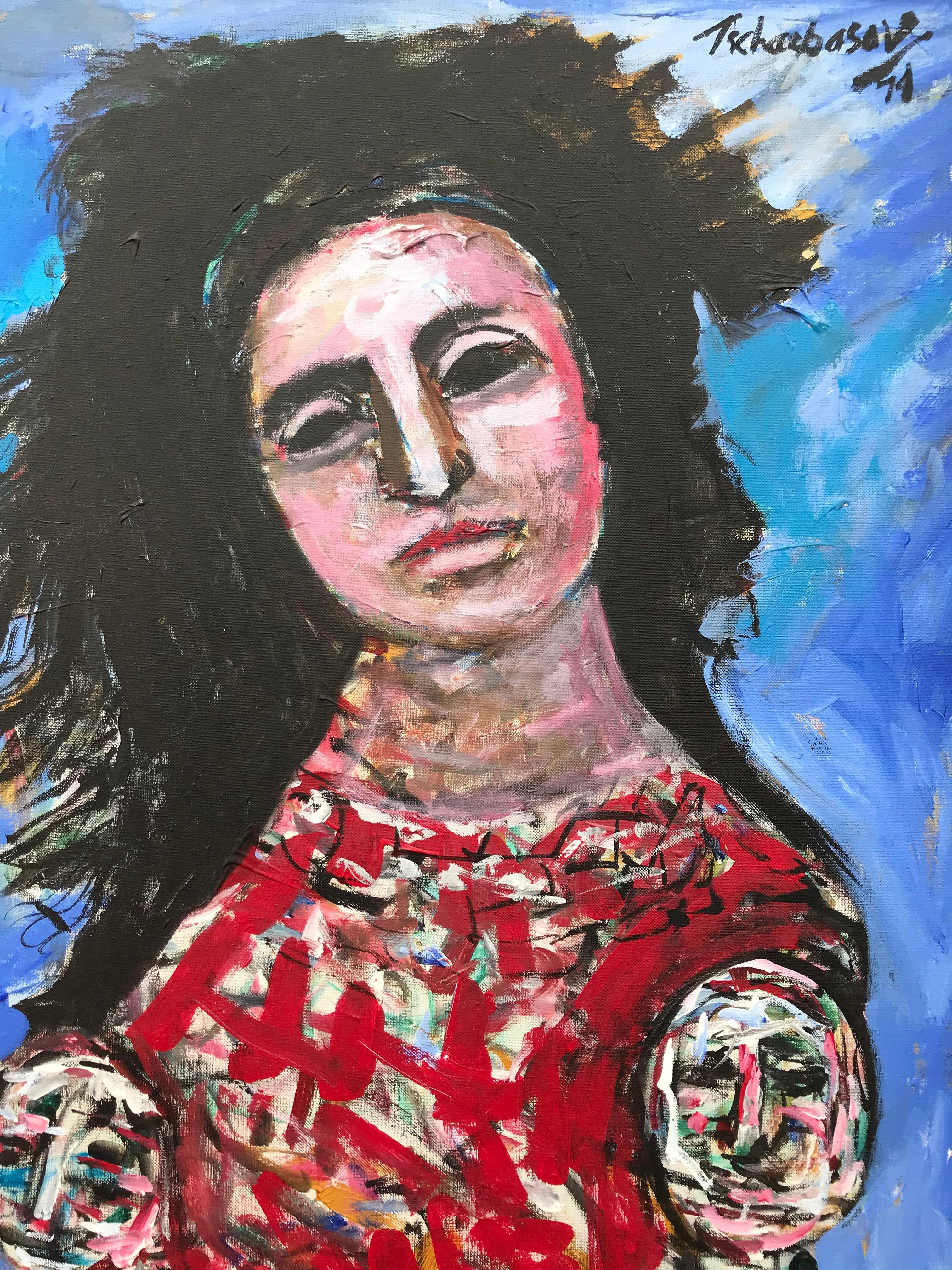 Post-Nuclear Twins-Twins – Painting von Nahum Tschacbasov