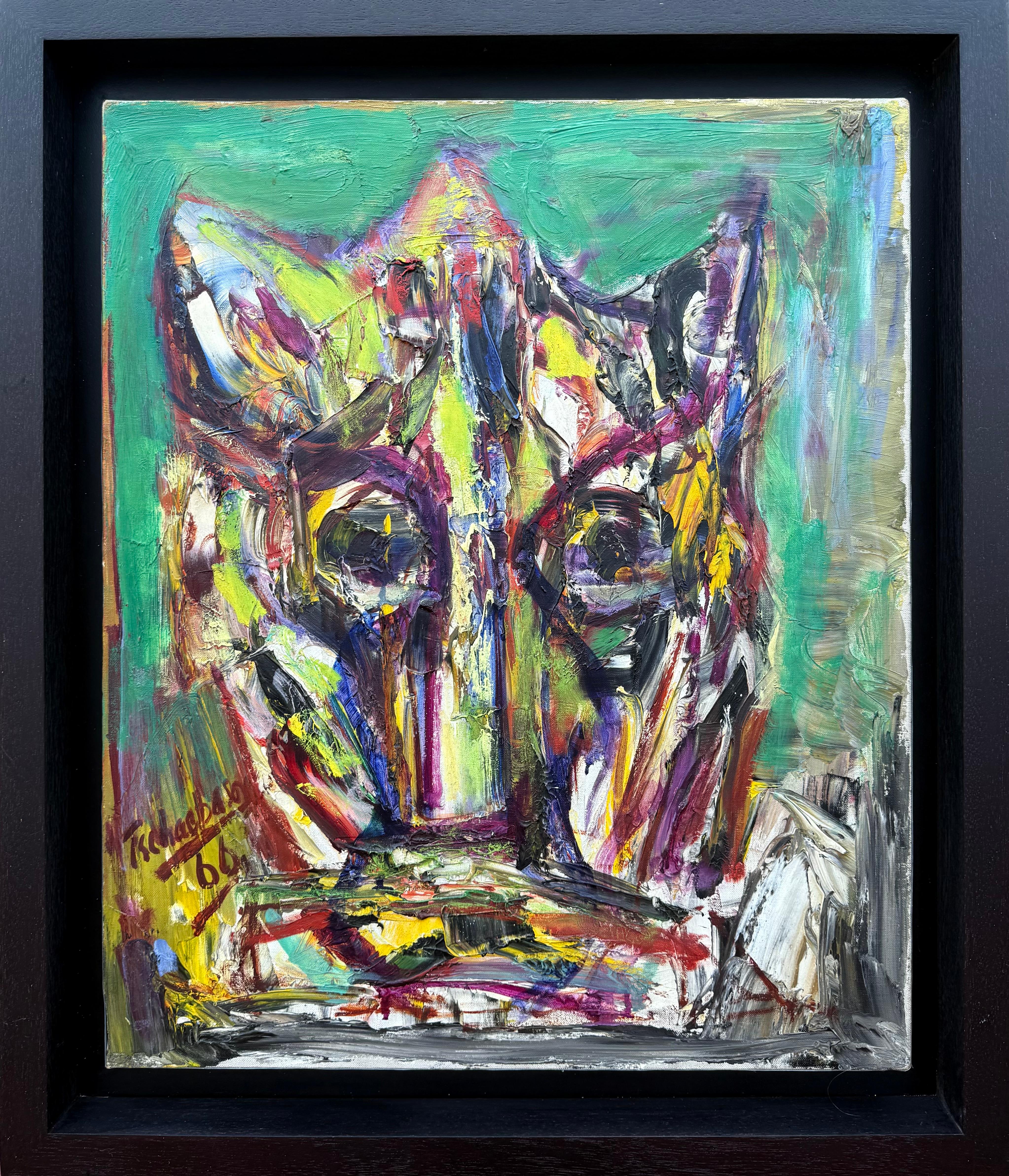 “Untitled” – Painting von Nahum Tschacbasov