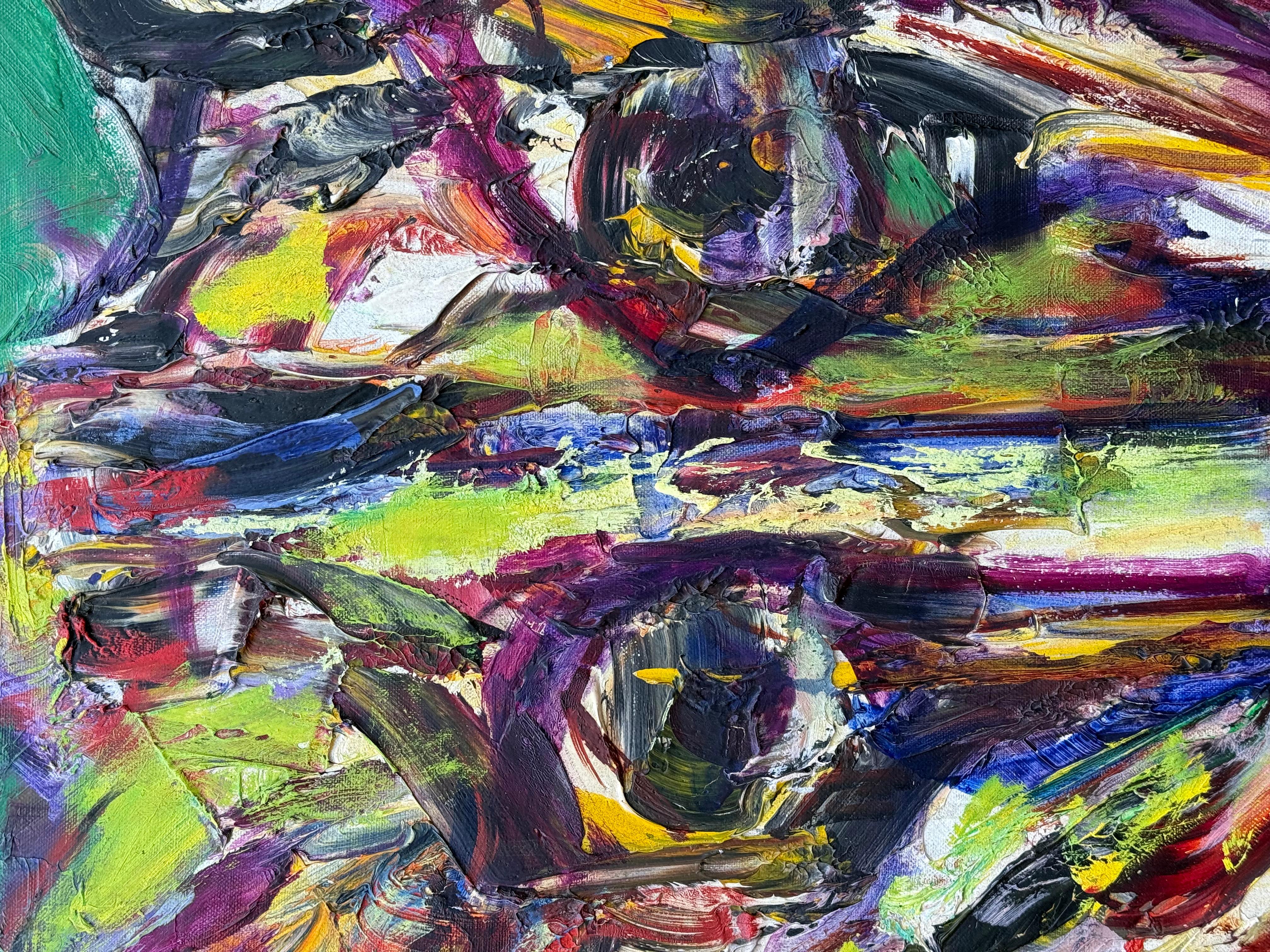 “Untitled” (Grau), Figurative Painting, von Nahum Tschacbasov