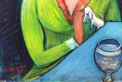 Woman with a Goldfish