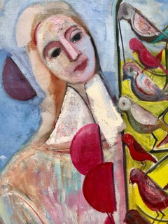 “Woman with Birdcage”