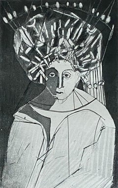 "Figura con cerebro grande"