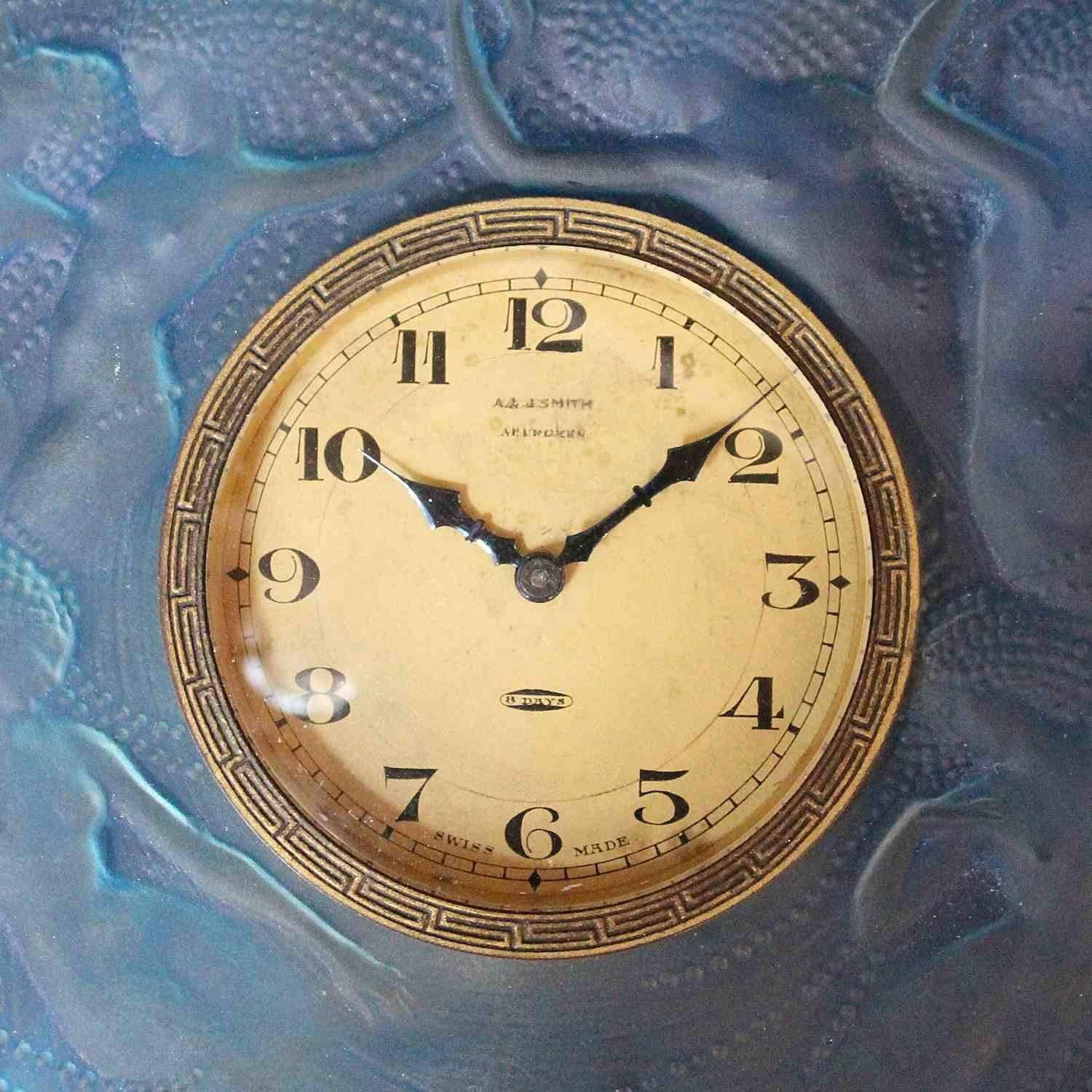 French Naïades Clock
