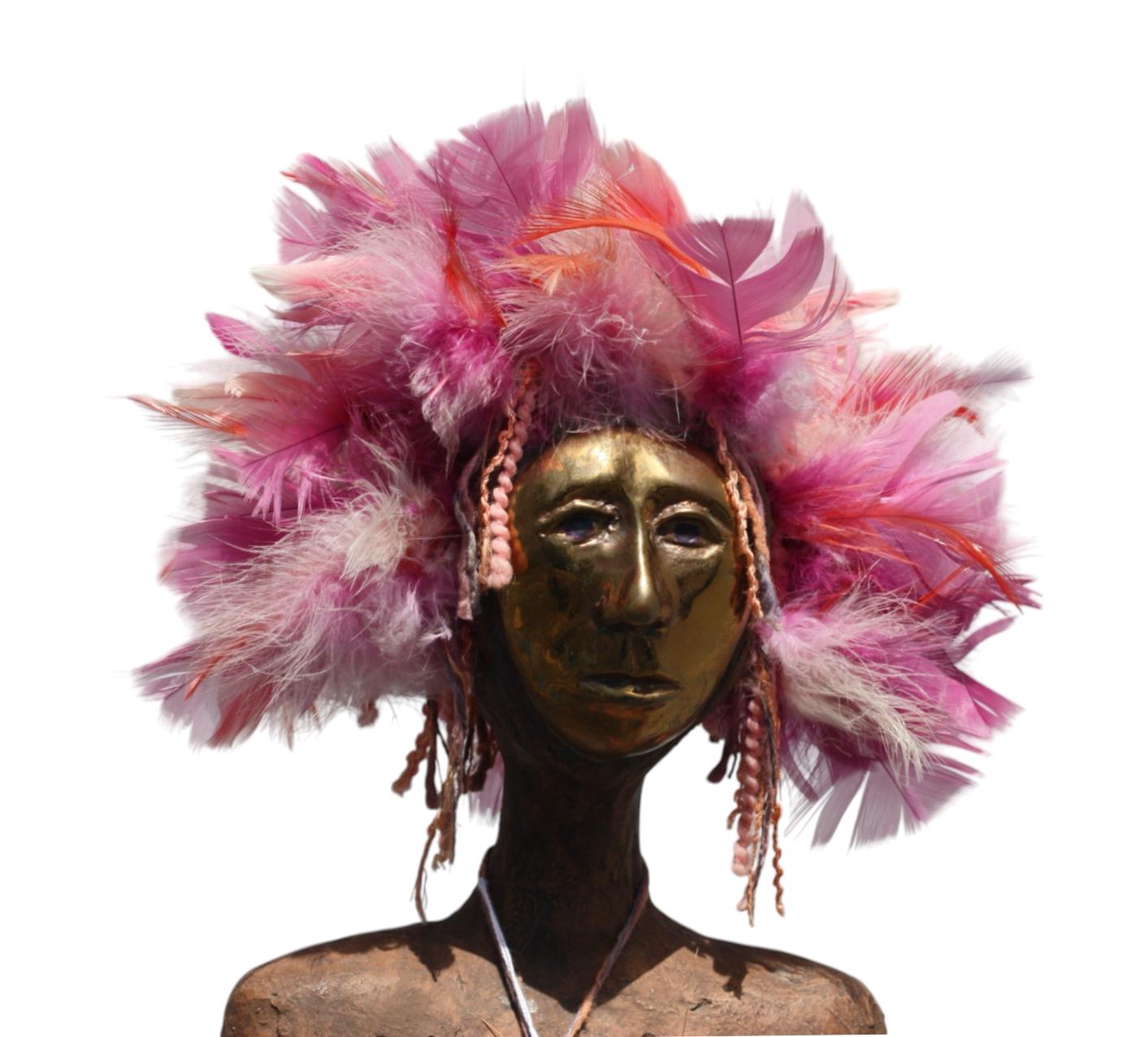 20ième siècle Naida Seibel SculptureFigure féminine sans titre en vente