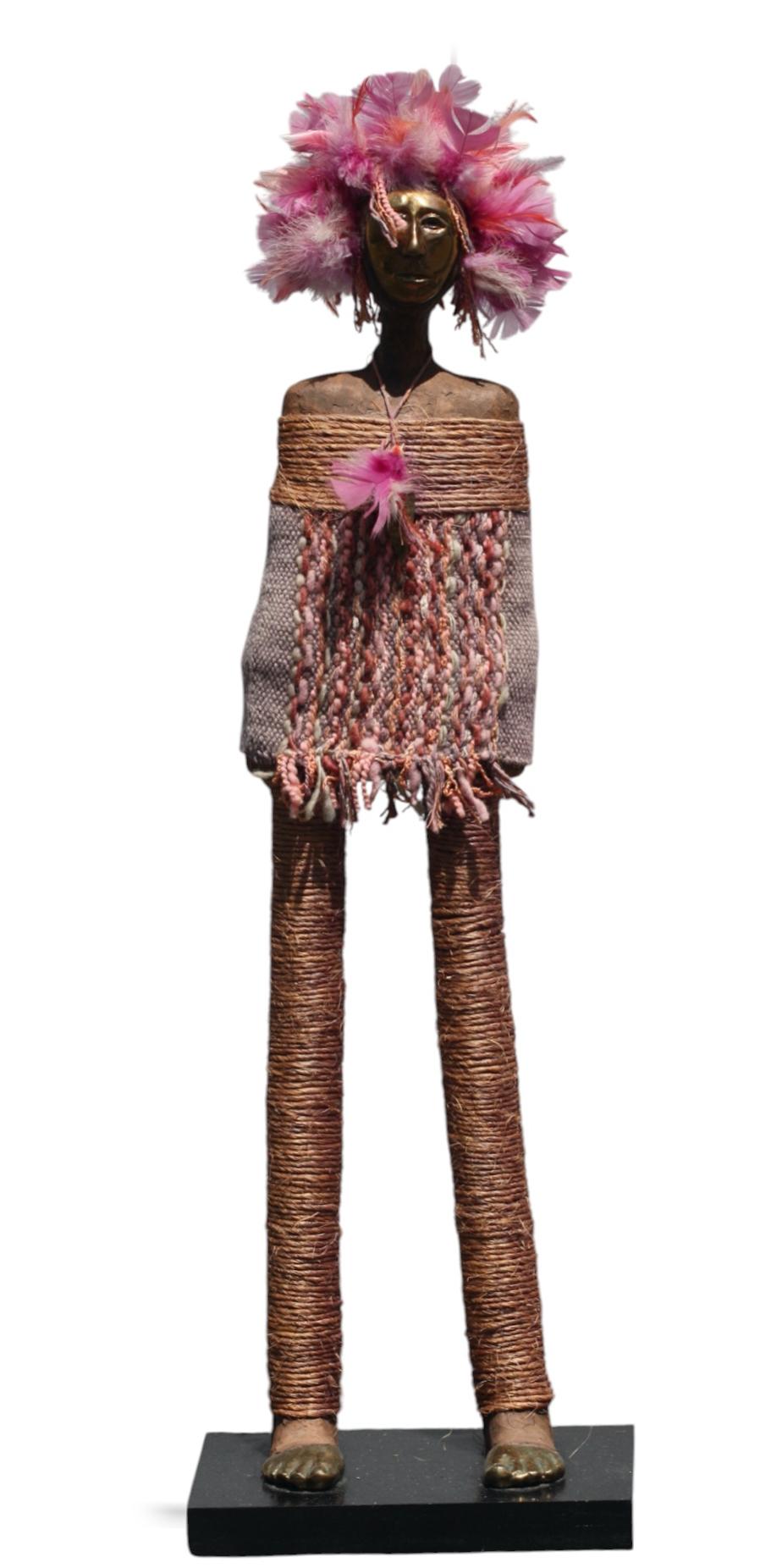 Naida Seibel SculptureFigure féminine sans titre en vente 3