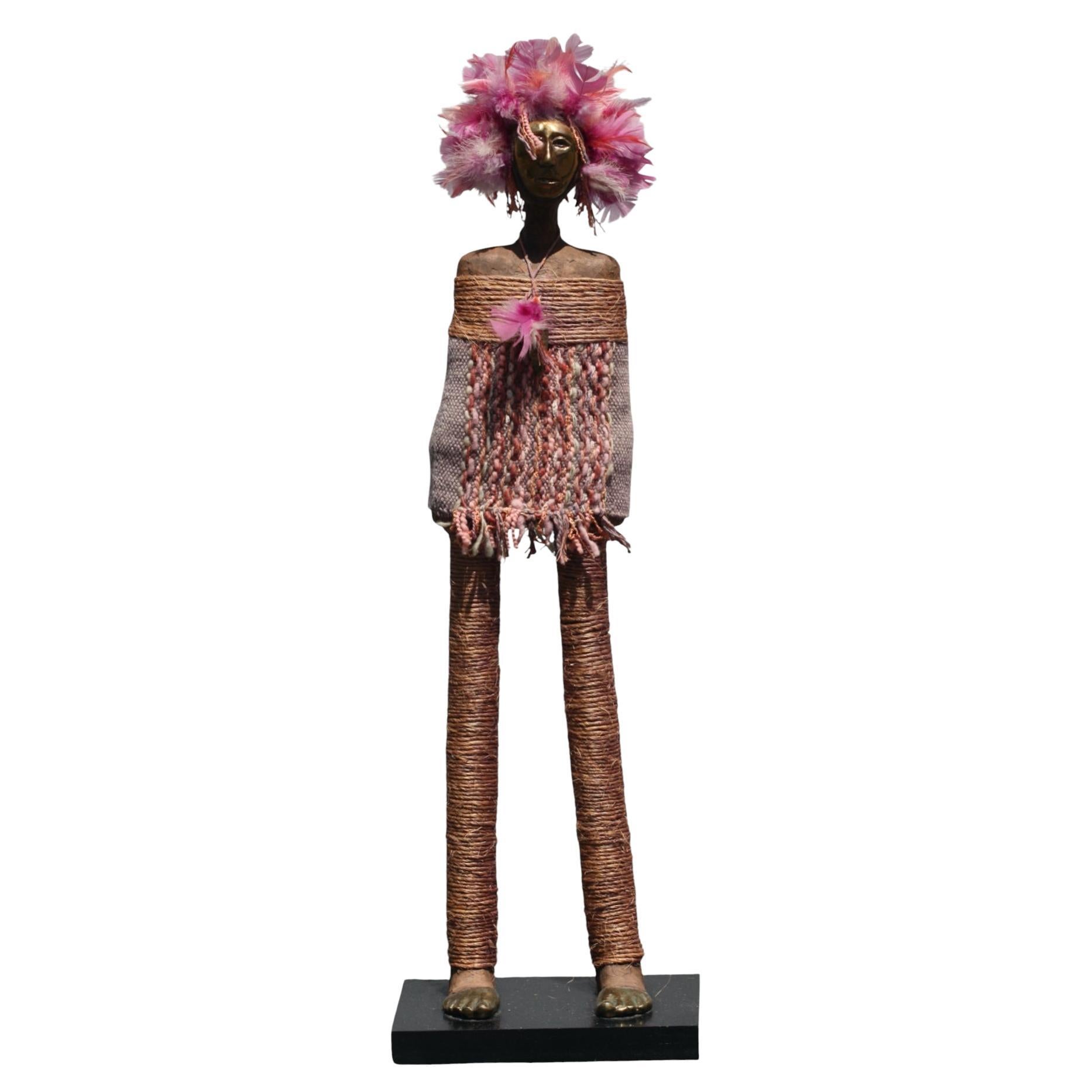 Naida Seibel SculptureFigure féminine sans titre en vente
