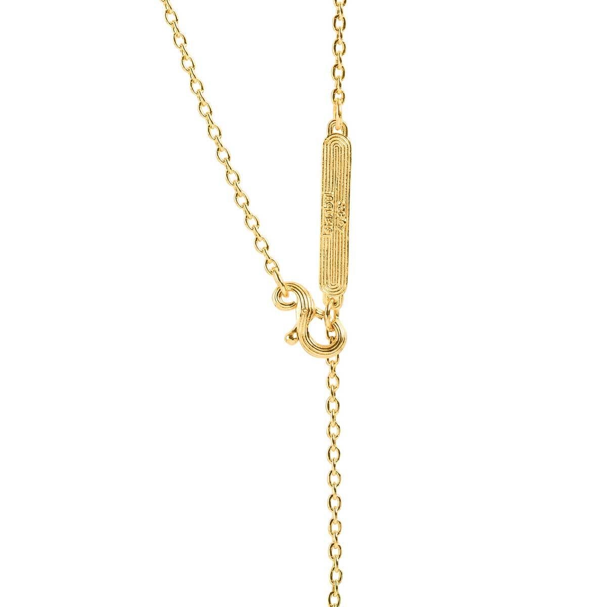 Collana Bastet con ciondolo a forma di fischio di gatto di Naimah, smalto nero In condizioni Nuovo in vendita a Istanbul, 34