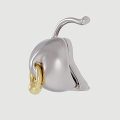 Naimah Cherry Earring Rhodium