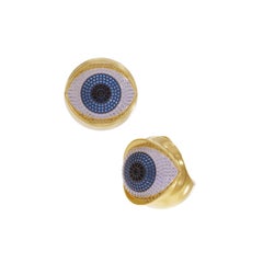 Naimah Eye Ball Statement Evil Eye Ohrringe