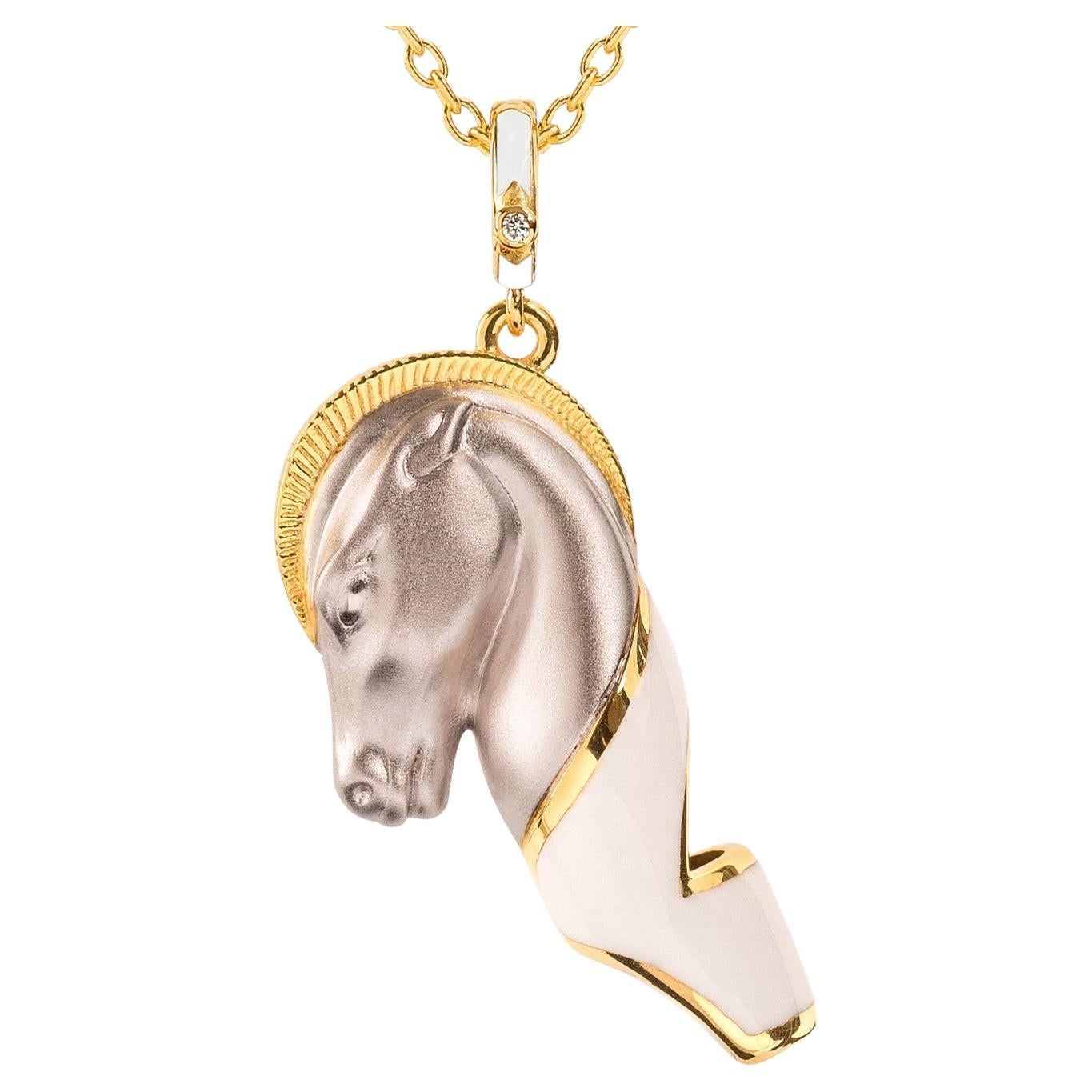 Hermes Horse Head Charm - 9 For Sale on 1stDibs