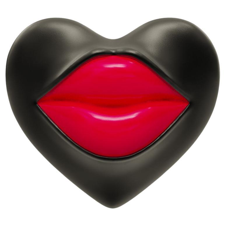 Naimah Love Lips Rouge Orecchino singolo, Rosso