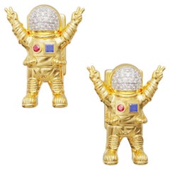 Naimah Major Tom Astronaut only Earrings