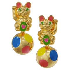 Naimah Maneki Neko-Ohrringe