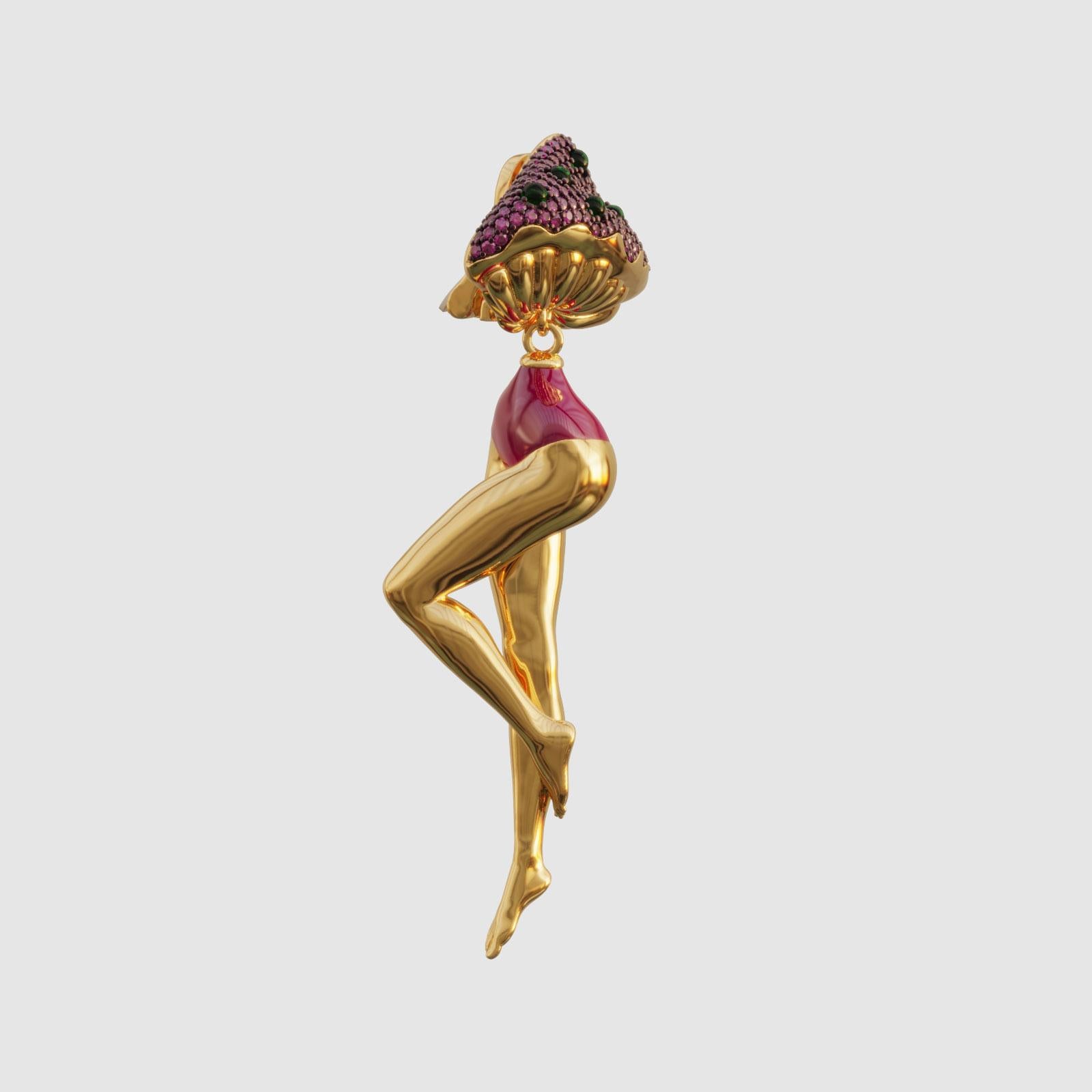 Femme Fungi

This design merges the mystical allure of mushrooms with the empowering imagery of the 1970s feminist movement, creating a piece rich in symbolism. The deliberate juxtaposition of mushrooms and pin-up girl legs blends elements of nature