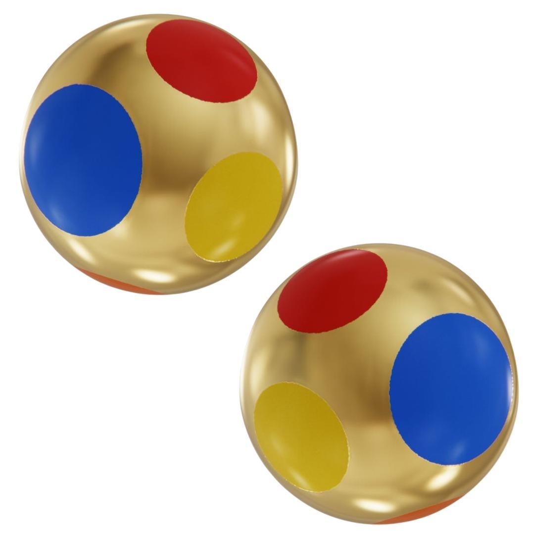 Naimah Polka Dot Earrings