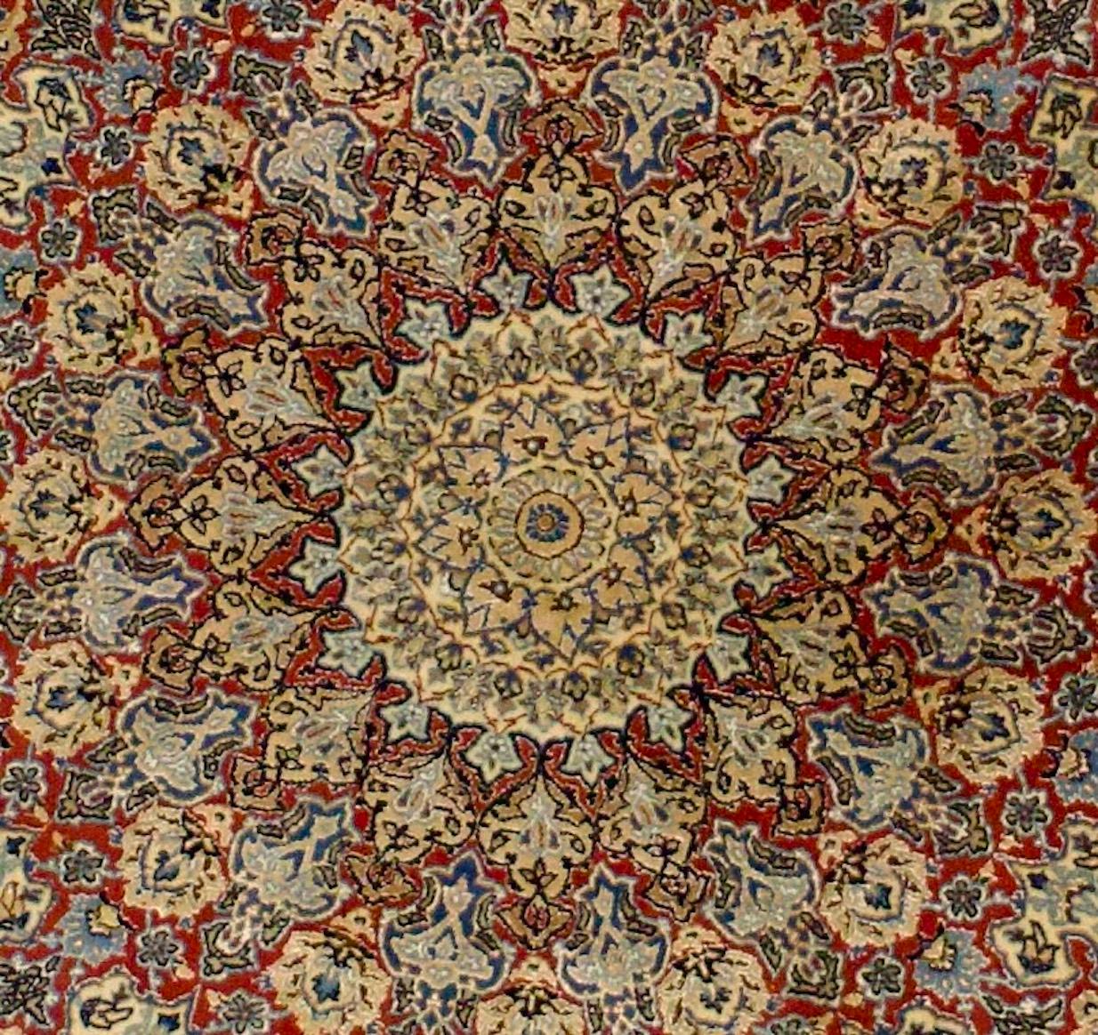 Persian Nain Rug 4'5