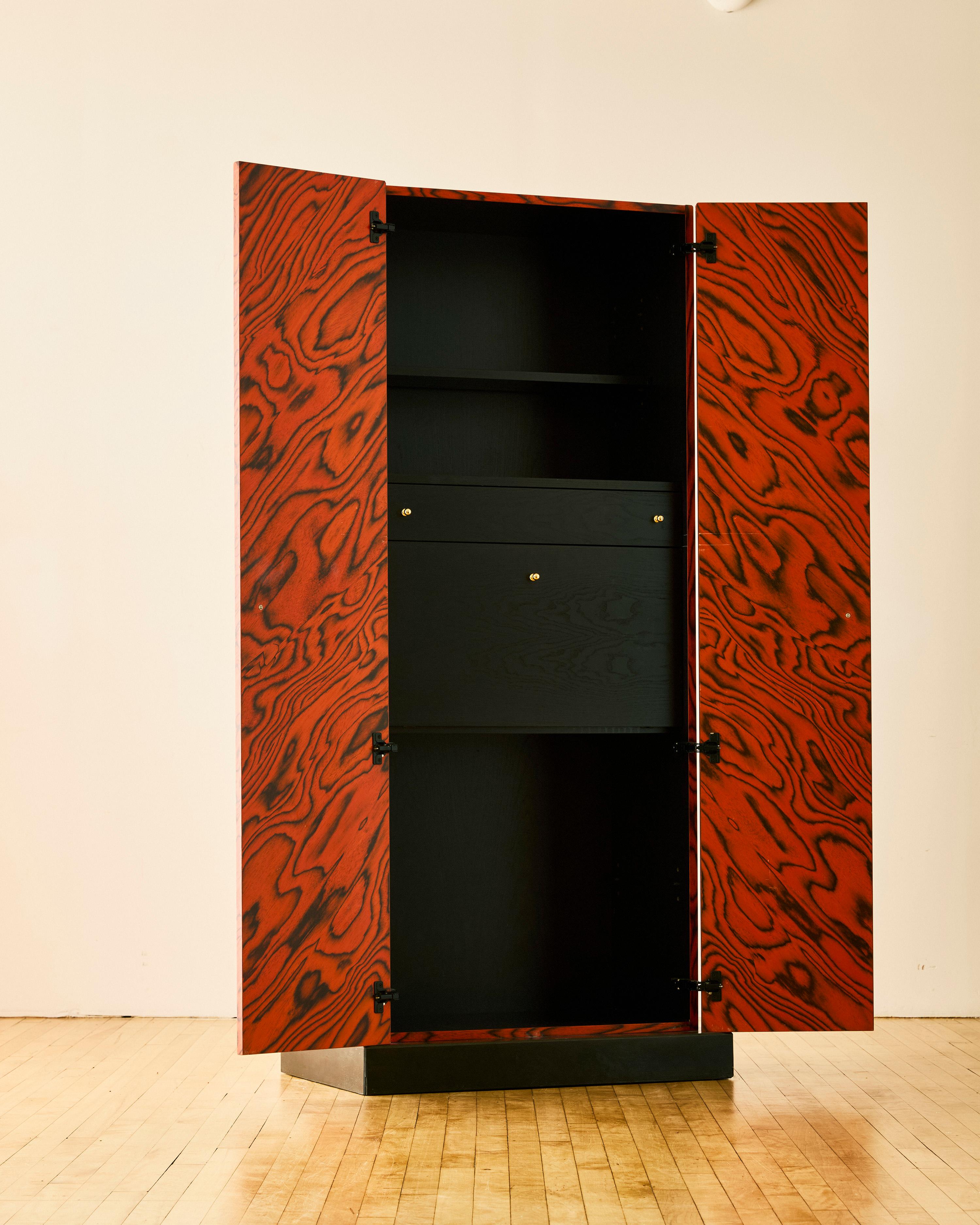 Italian Nairobi Bar Cabinet by Ettore Sottsass For Sale