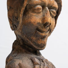 Naive 19th Century Caryatid