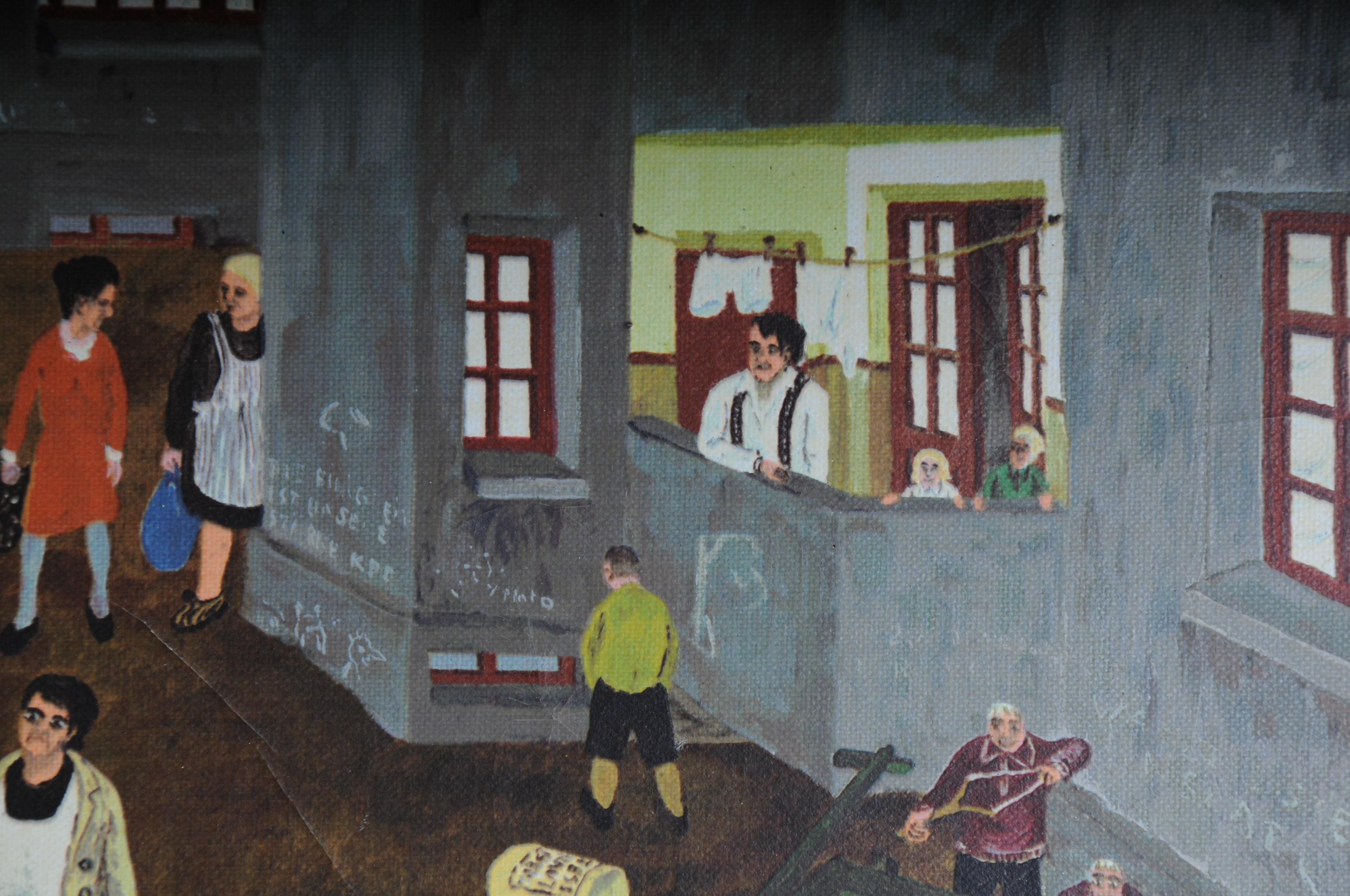 Gemälde der naiven Kunst von Franz Klekawka im Angebot 13