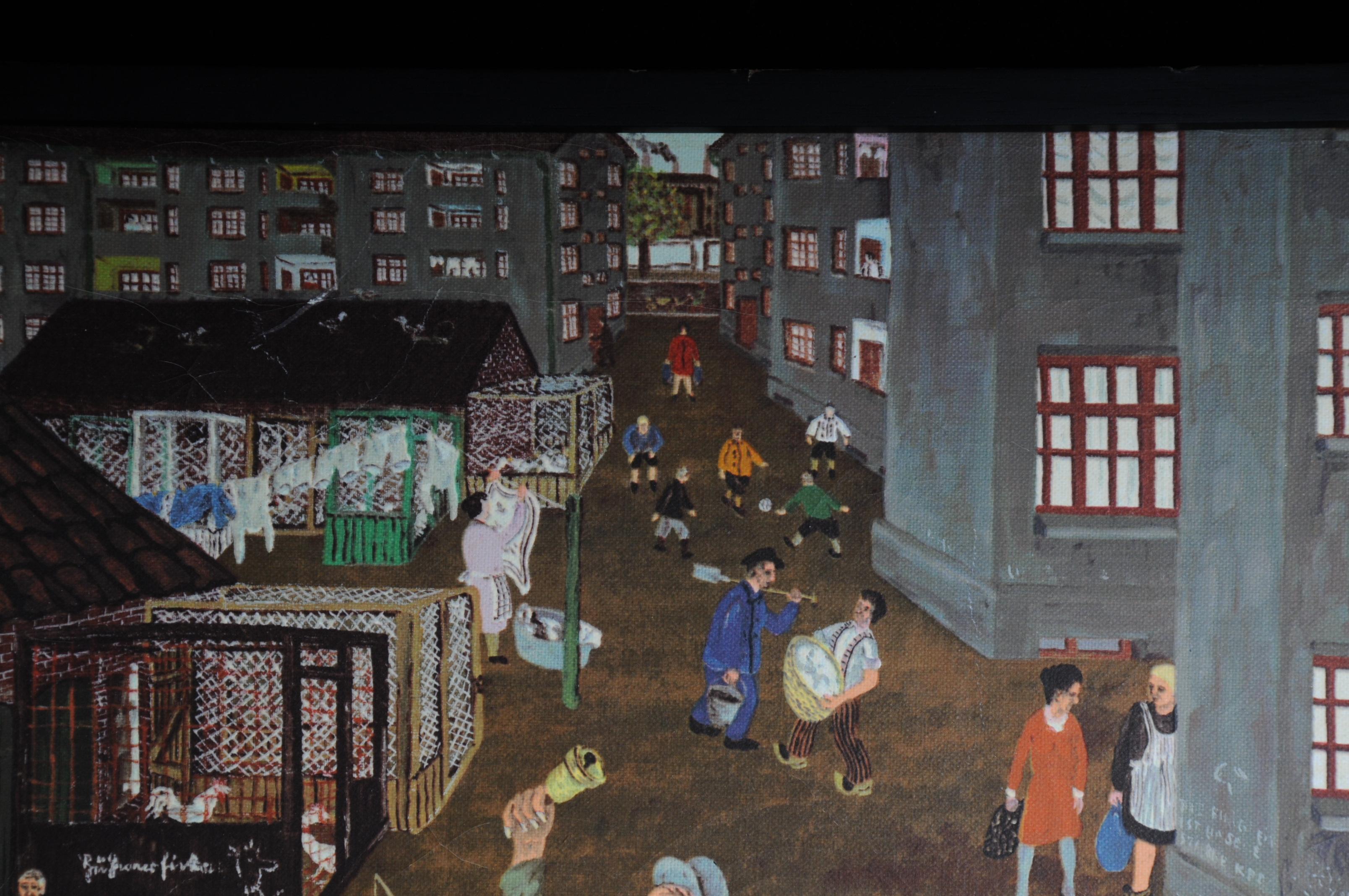 Gemälde der naiven Kunst von Franz Klekawka im Angebot 4