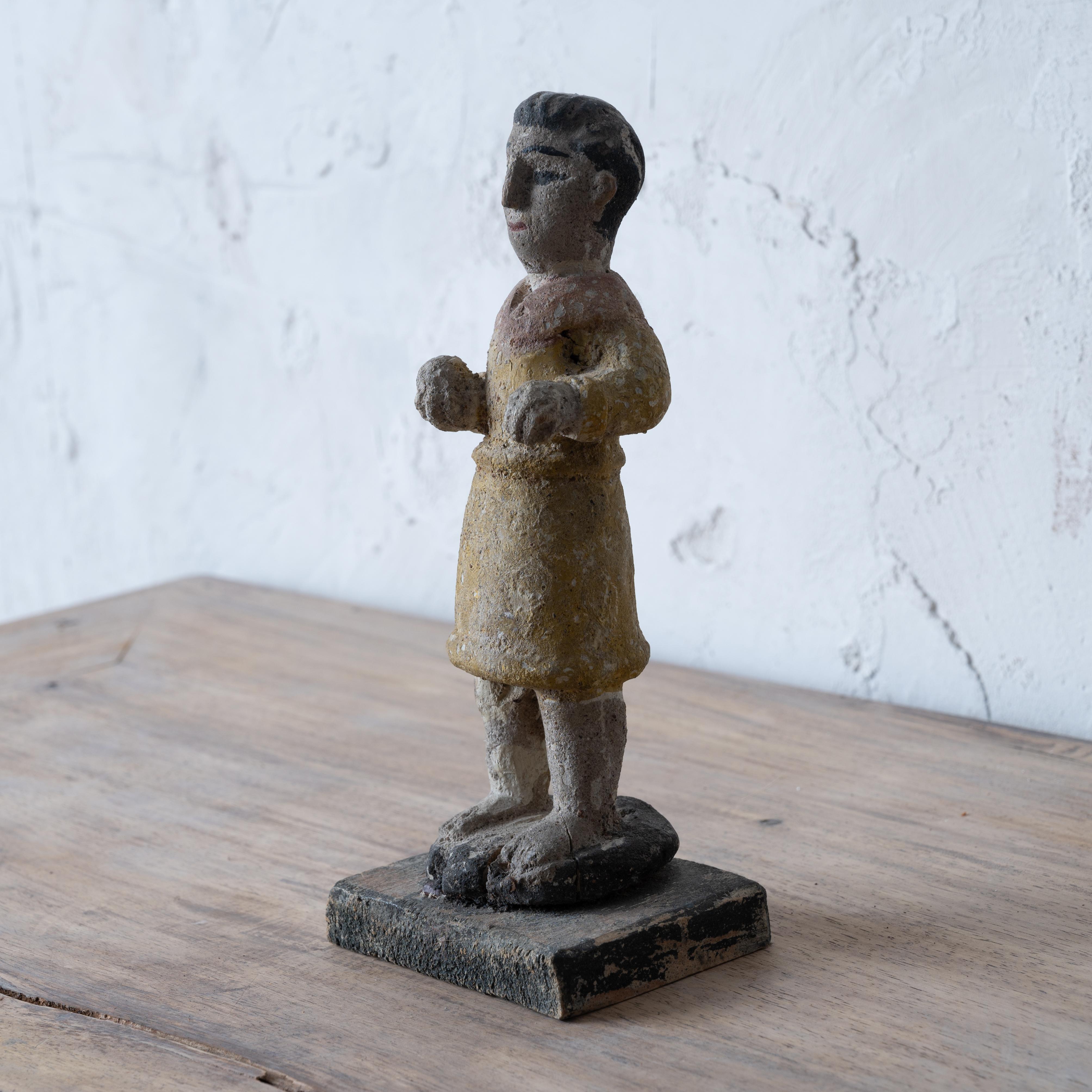 Figurilla ingenua de Bultos del Niño Jesús, Siglo XIX Arte popular en venta