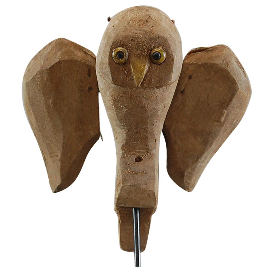 Naive Early 20th Century Owl Decoy