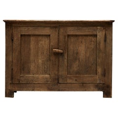 Naive Folk Art Buffet, France, 19th Century