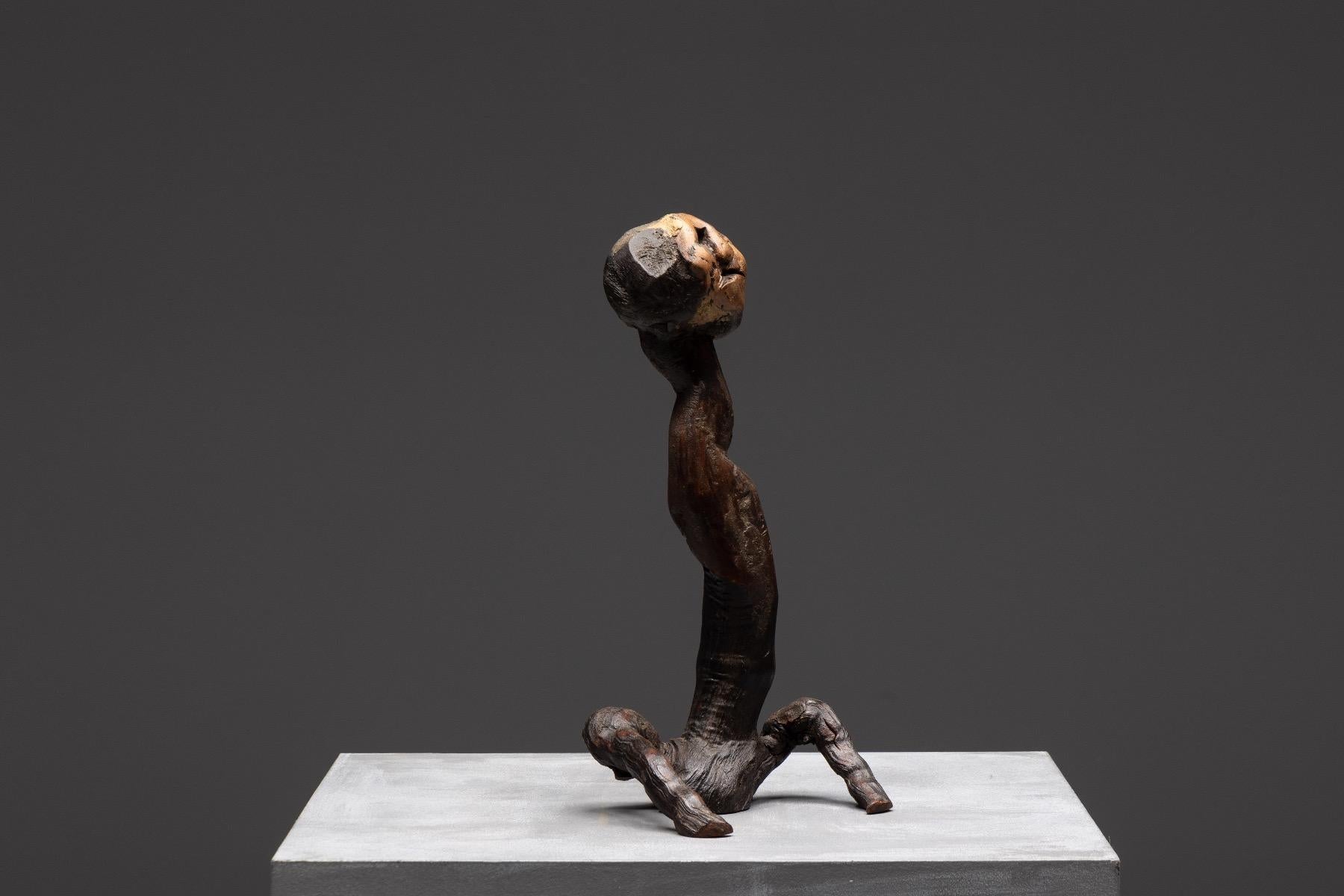 Sculpture d'art populaire naïf, France, années 1950 en vente 1