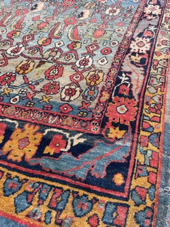 Naive Halvi Bidjar Rug, Late 1800's