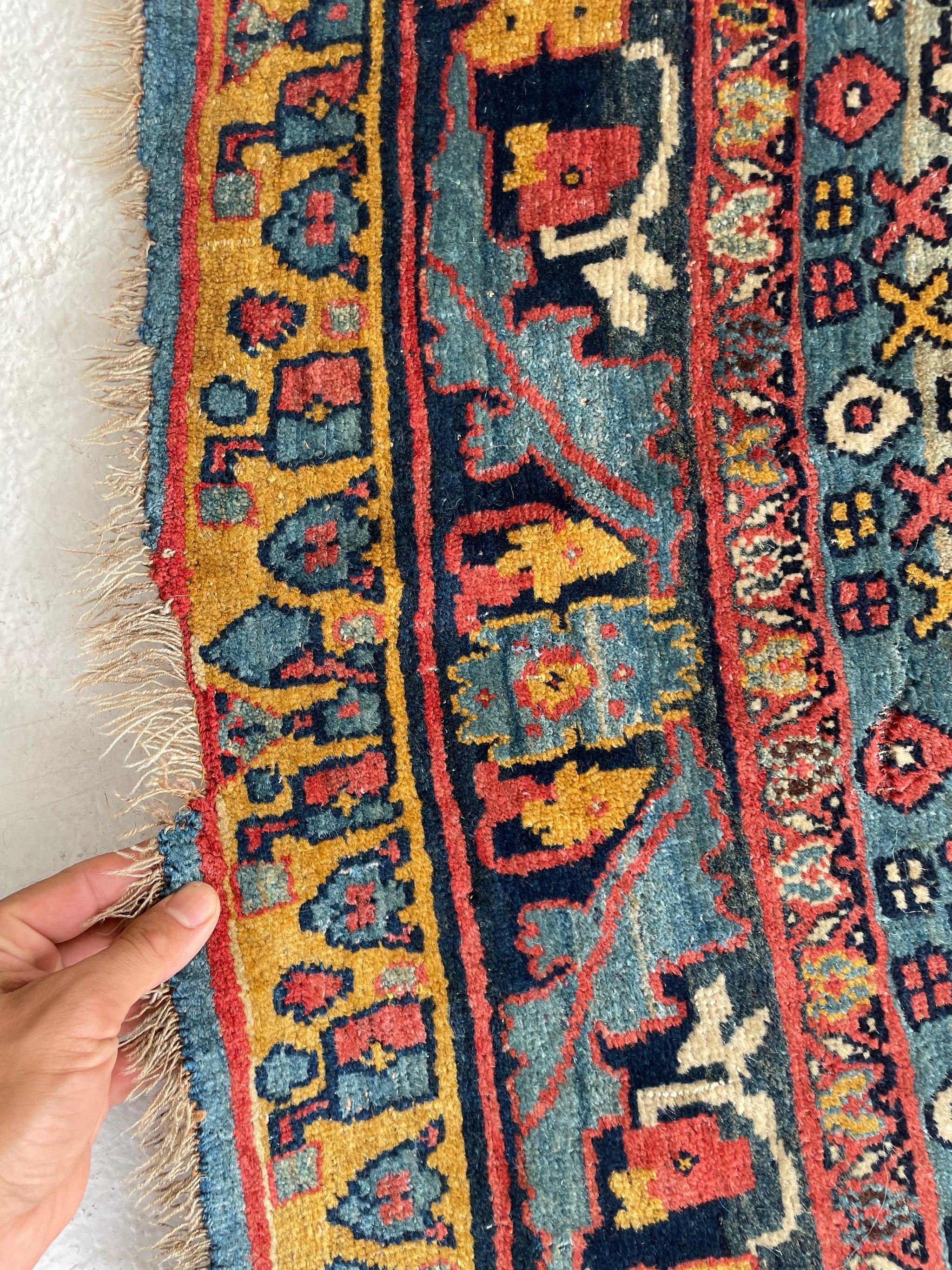 Tappeto Halvi Bidjar naif, fine '800 In condizioni buone in vendita a Milwaukee, WI