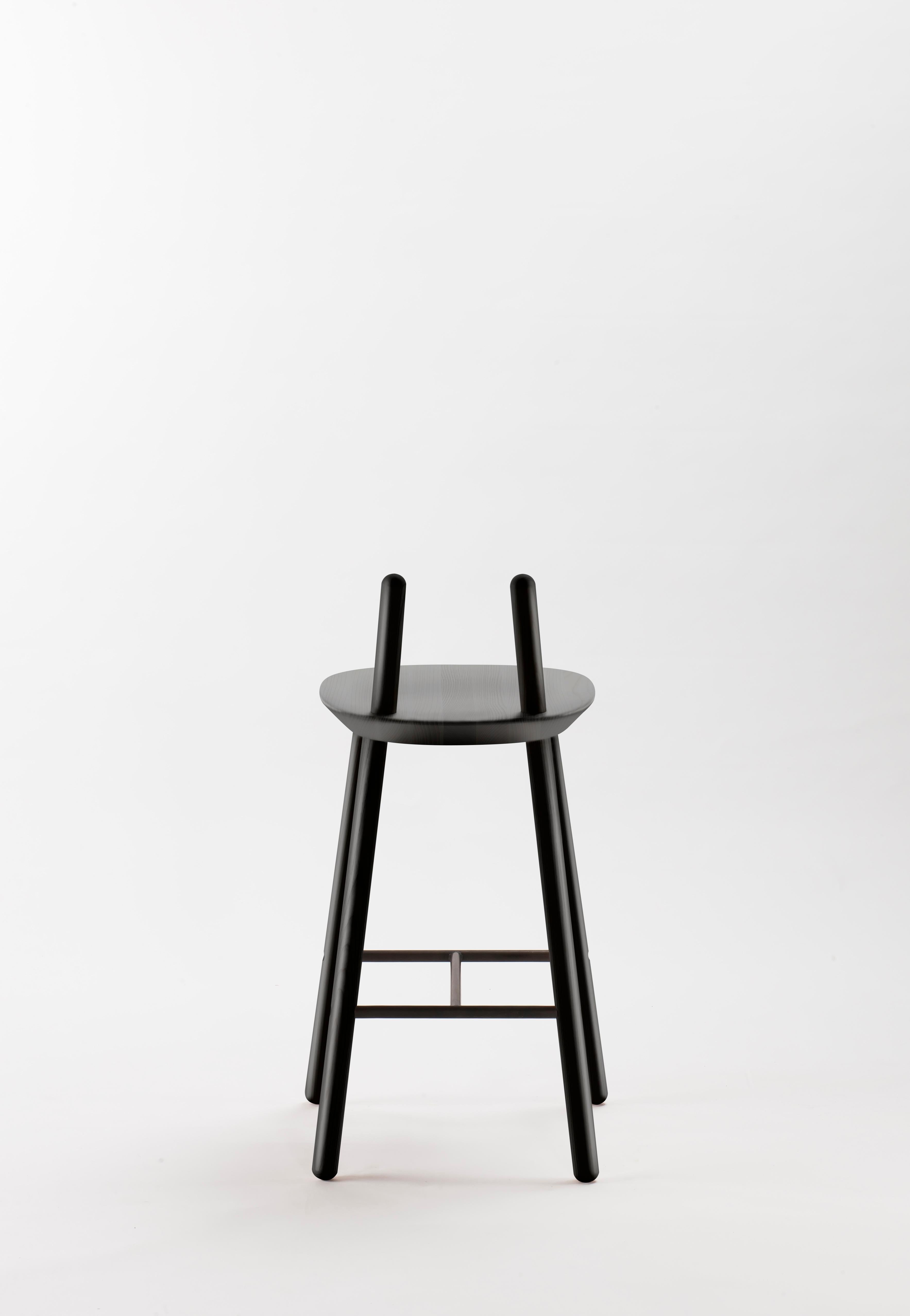 Contemporary Naïve Semi Bar Chair For Sale