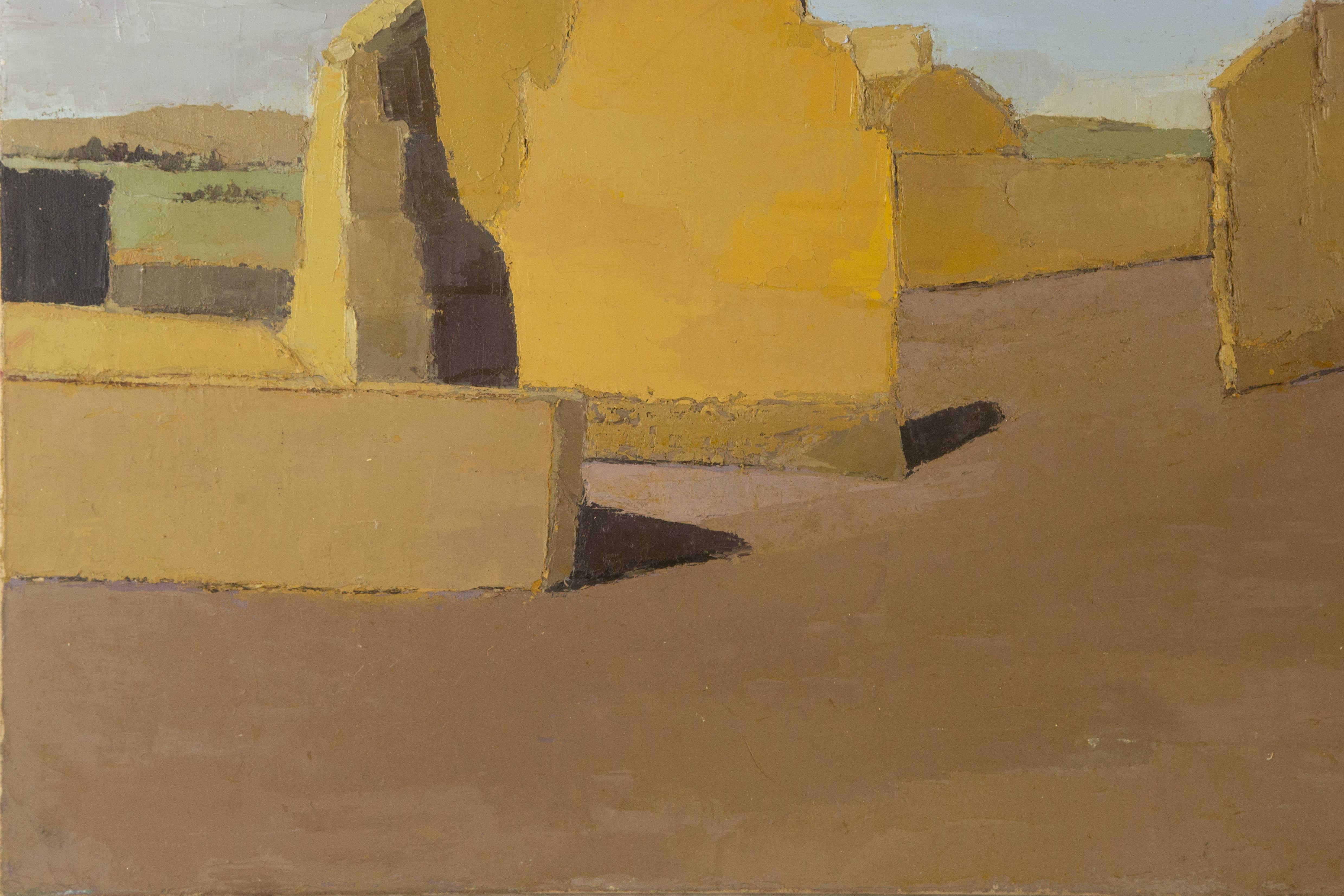 Naiyu Jiang Landschaft Original Öl auf Leinwand 