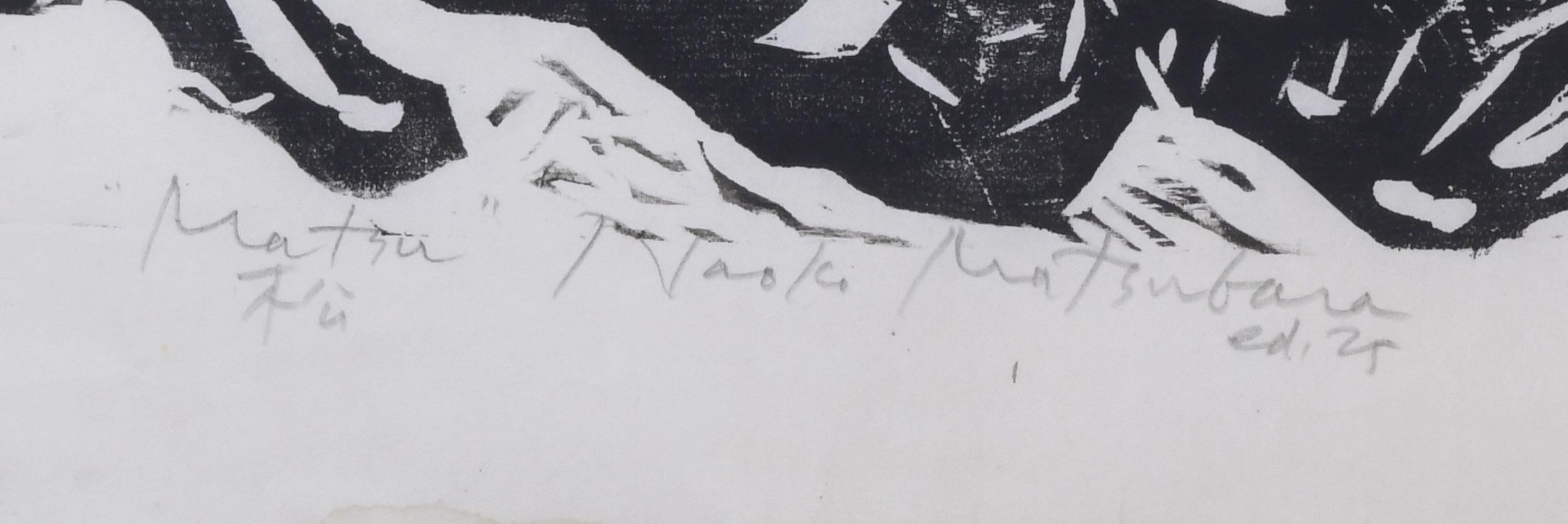 Matsu (Pino)
xilografía, 1968
Firmado: 