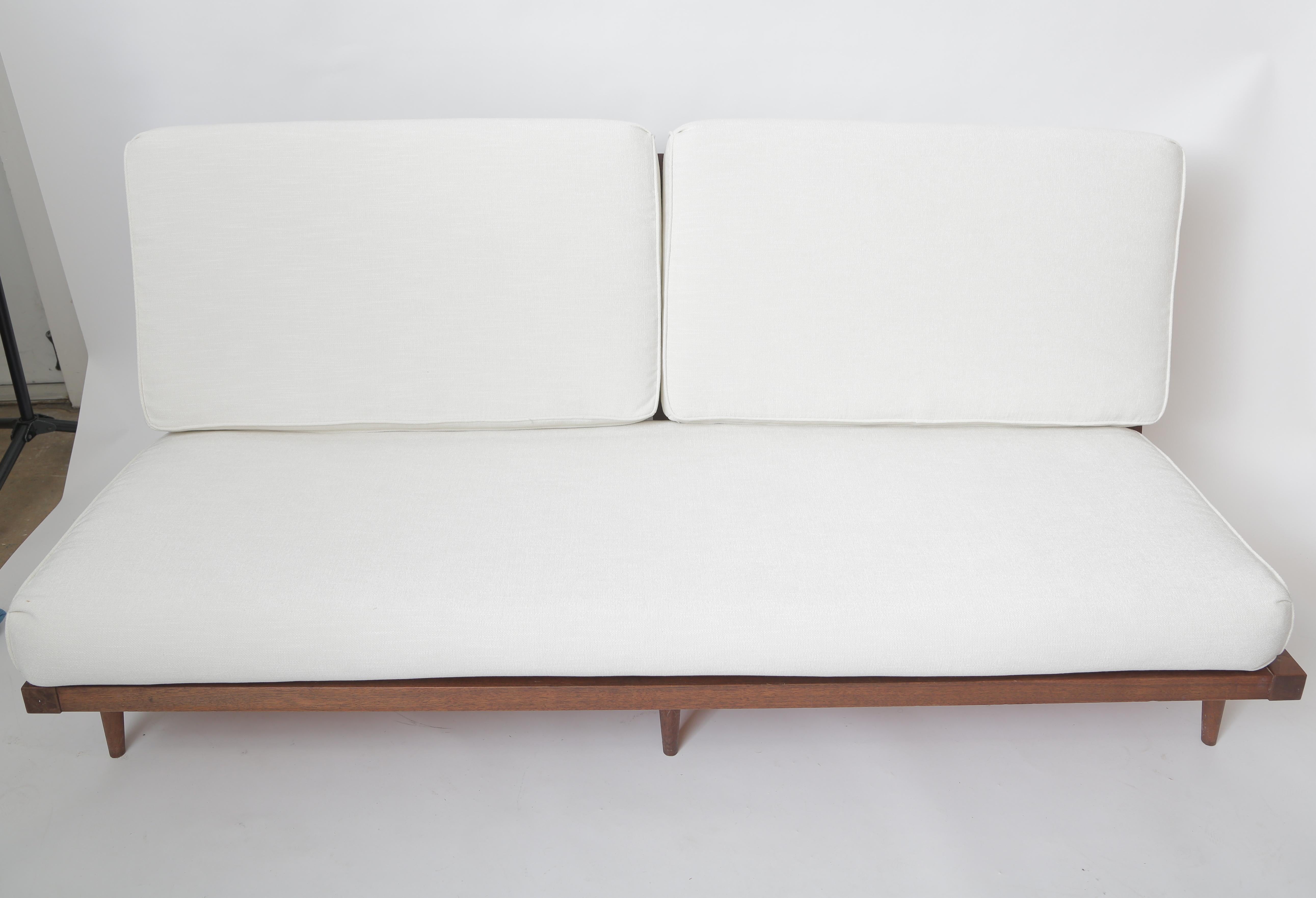 American Nakashima Cushion Sofa or Settee