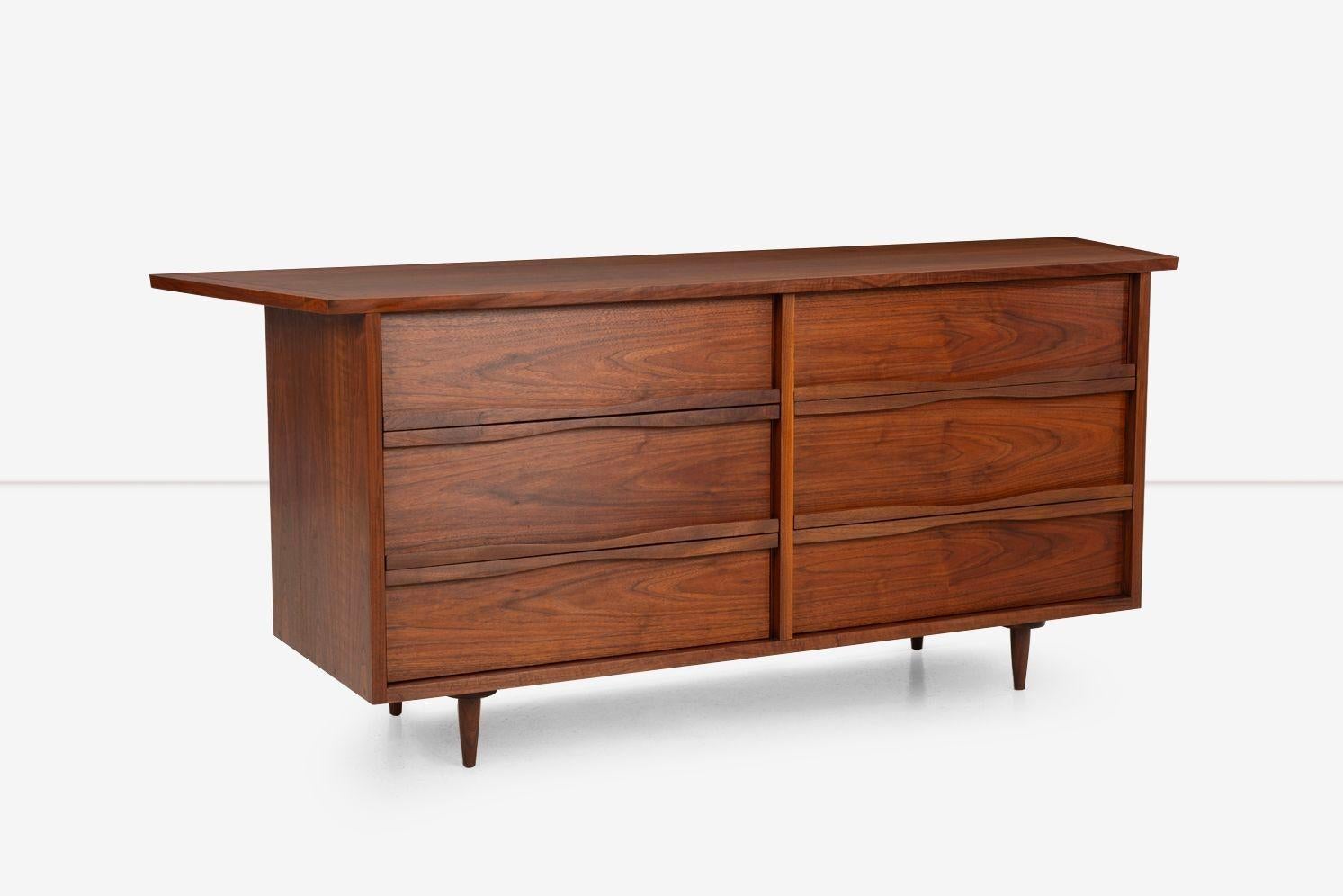 Oiled Nakashima Dresser for Widdicomb Origins For Sale