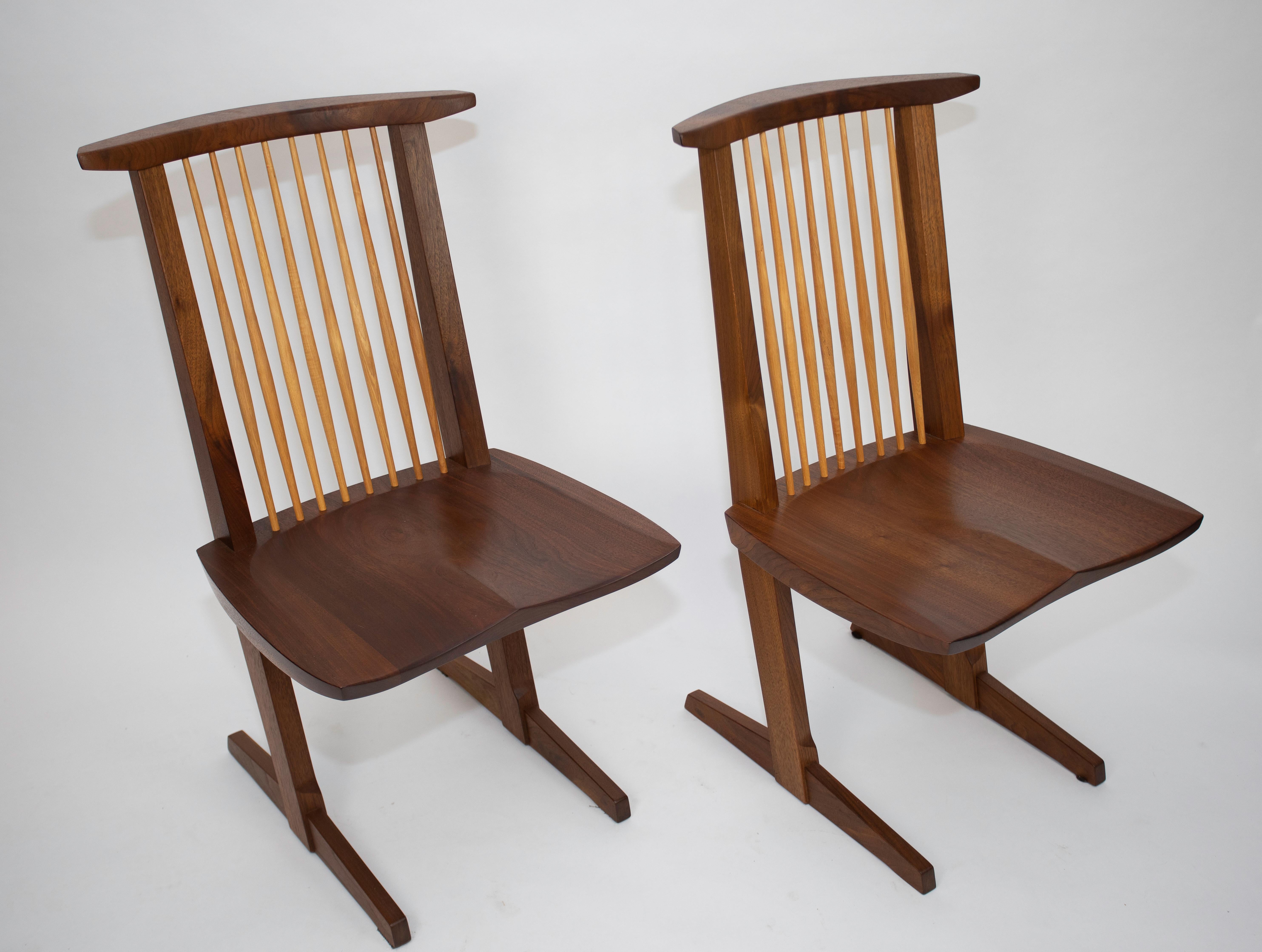 American Nakashima Studio Conoid Chairs