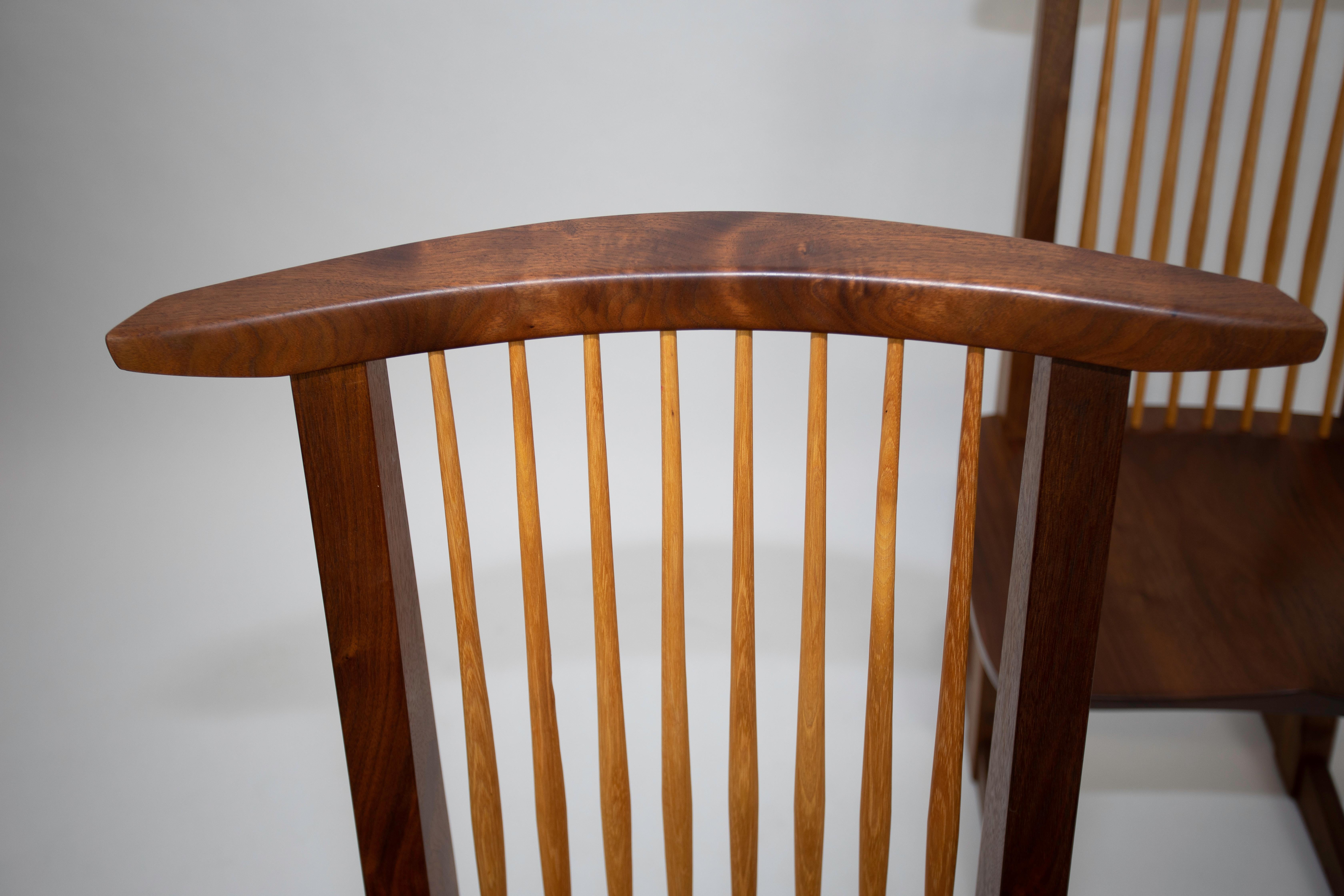 Contemporary Nakashima Studio Conoid Chairs