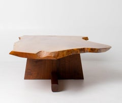 Nakashima Studio Craft Minguren I Coffee Table in English Walnut & Black Walnut