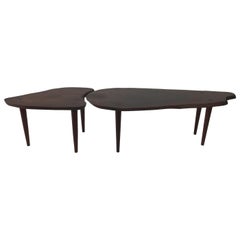 Nakashima Style 2-Piece Cocktail Table