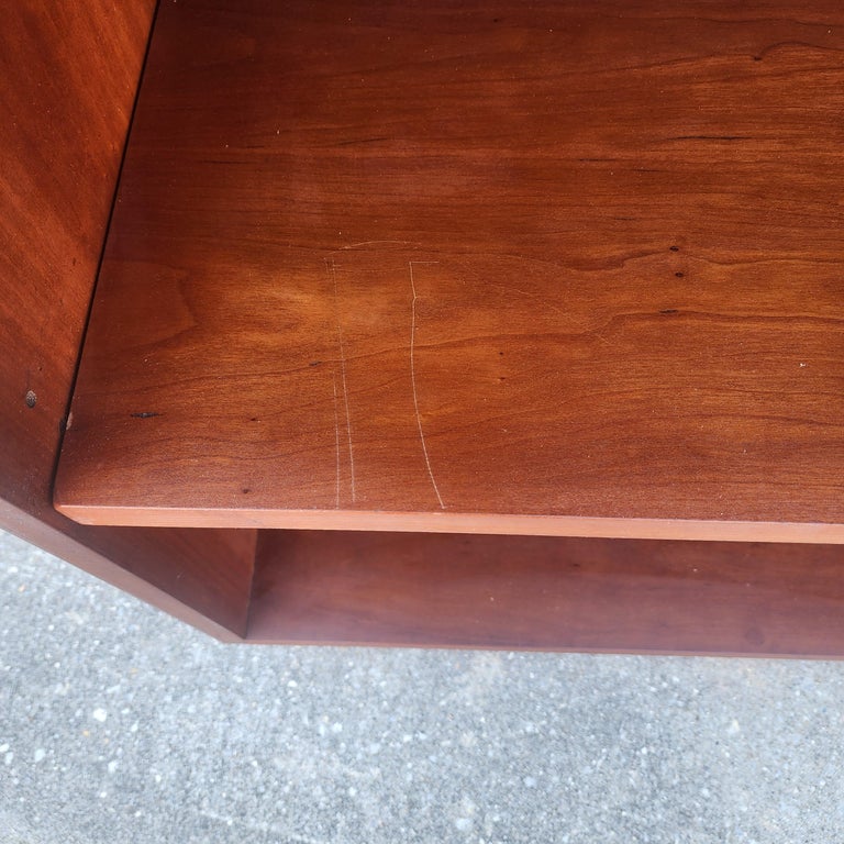 Nakashima Style Cherry Bookcase by Mack and Rodel, circa 1992 For Sale 2