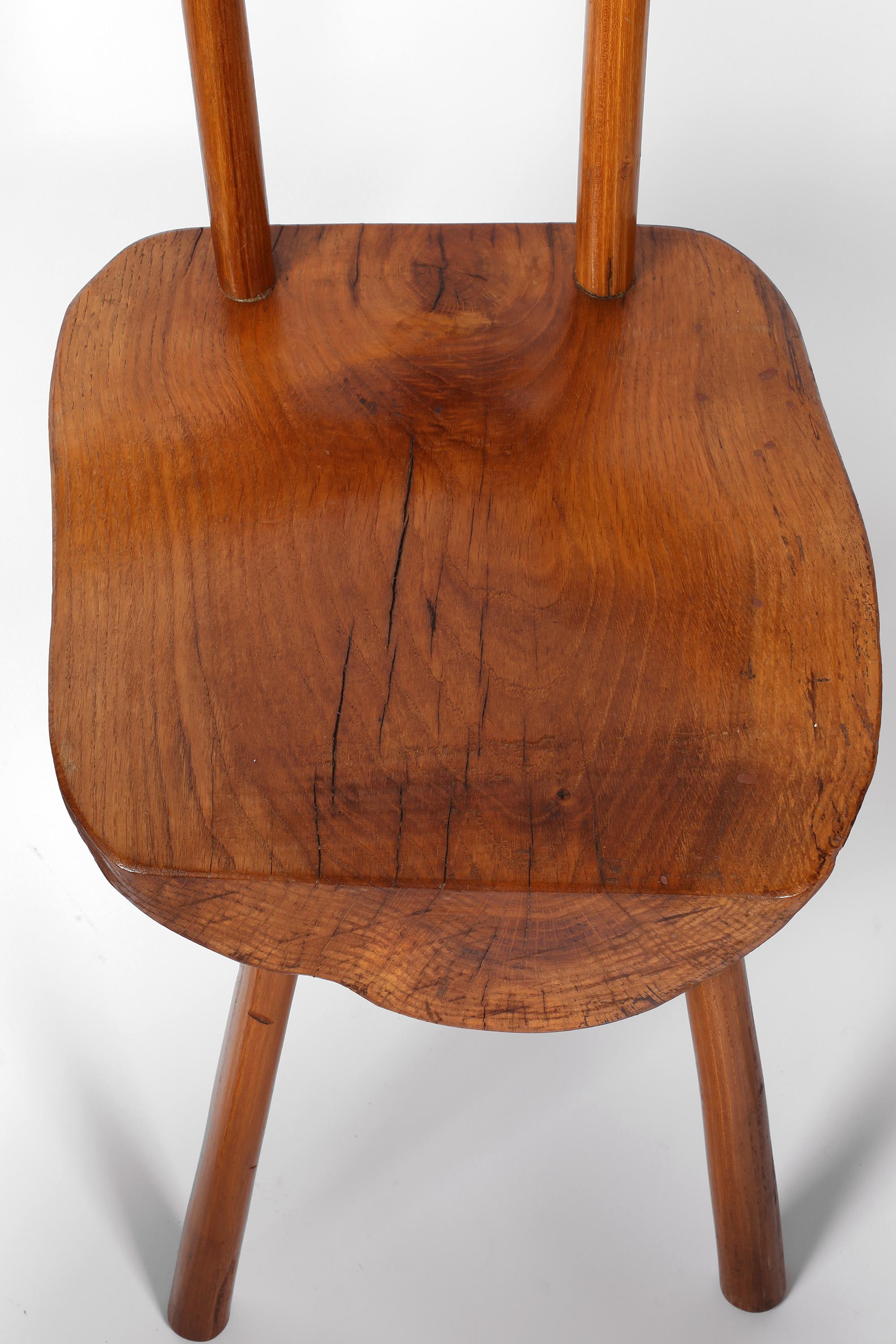 Nakashima Style Organic Free Form Brutalist Wabi Sabi Timber Stühle im Angebot 8